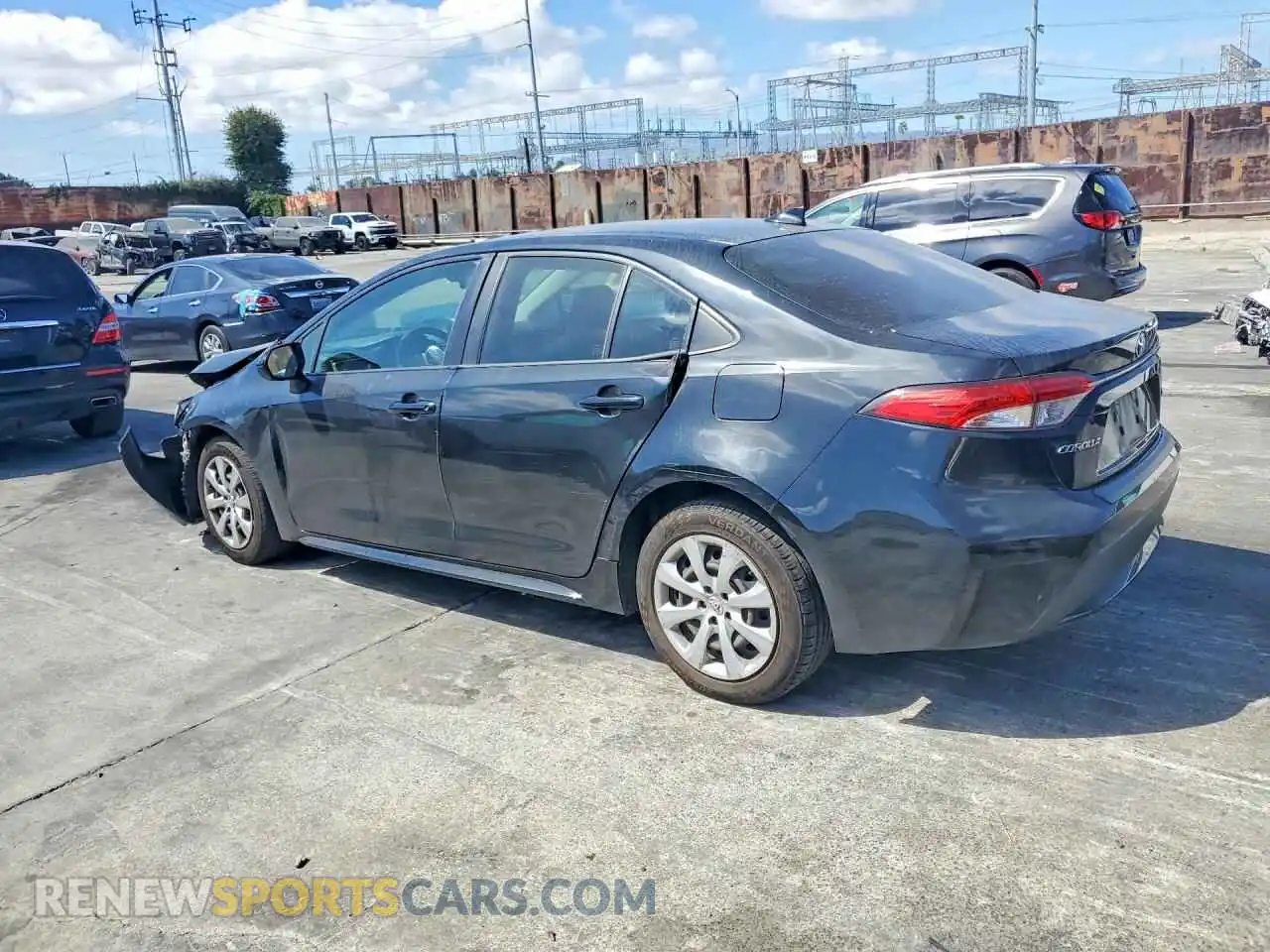 2 Photograph of a damaged car JTDEPMAE4NJ229463 TOYOTA COROLLA 2022