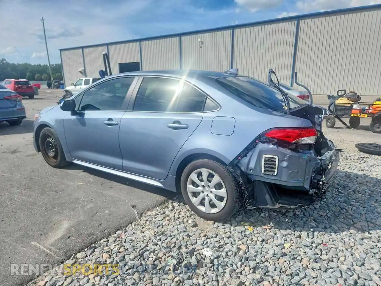 2 Photograph of a damaged car JTDEPMAE5N3000164 TOYOTA COROLLA 2022