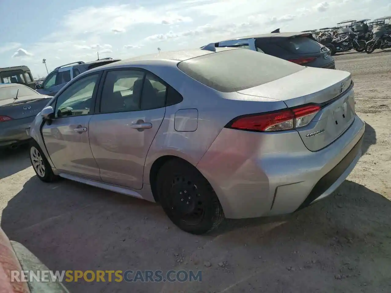2 Photograph of a damaged car JTDEPMAE5N3004103 TOYOTA COROLLA 2022