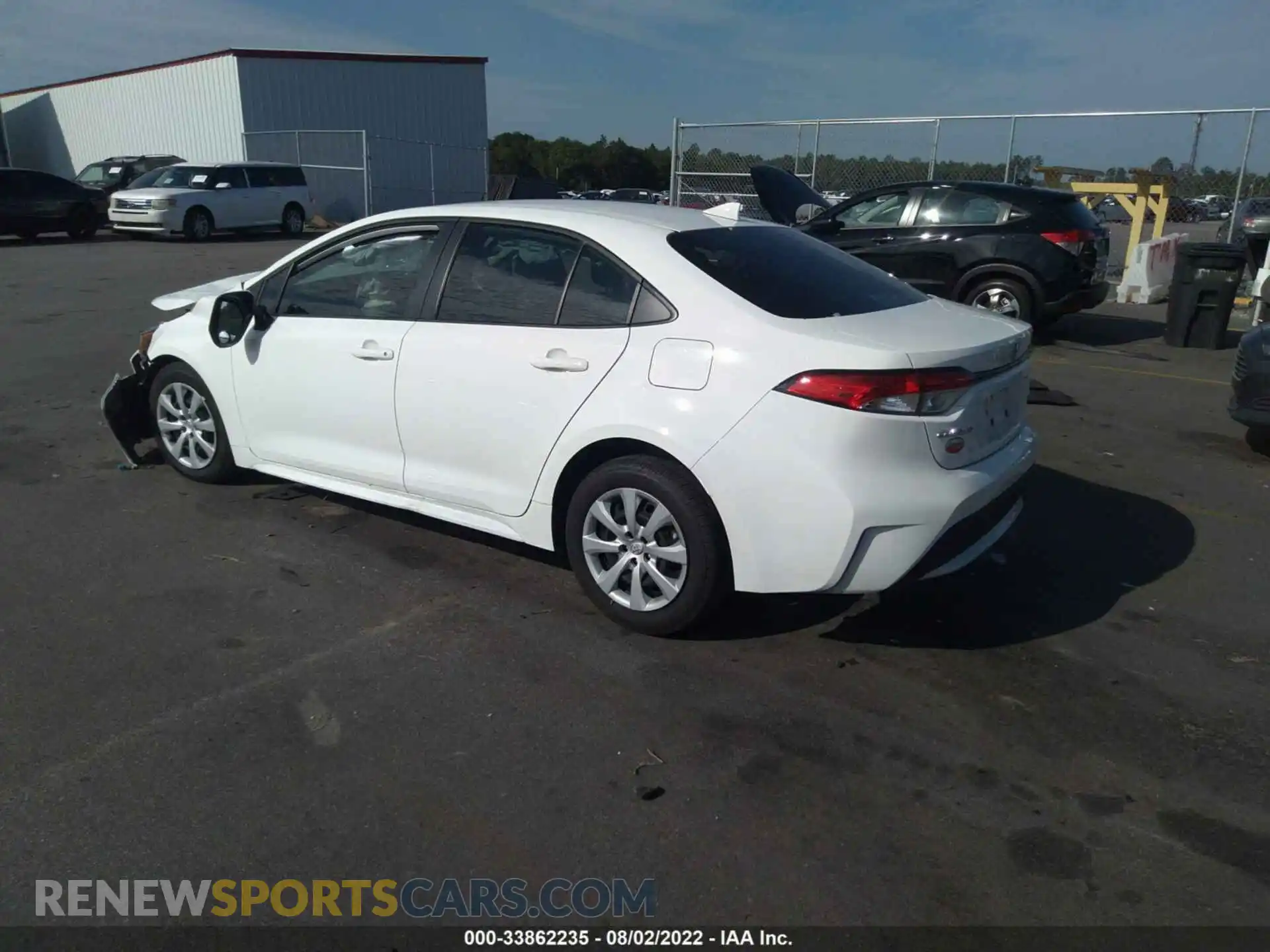 3 Фотография поврежденного автомобиля JTDEPMAE5N3008393 TOYOTA COROLLA 2022