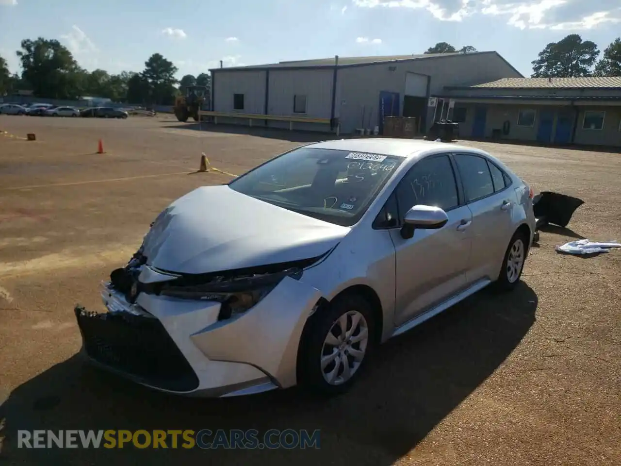 2 Фотография поврежденного автомобиля JTDEPMAE5N3012640 TOYOTA COROLLA 2022