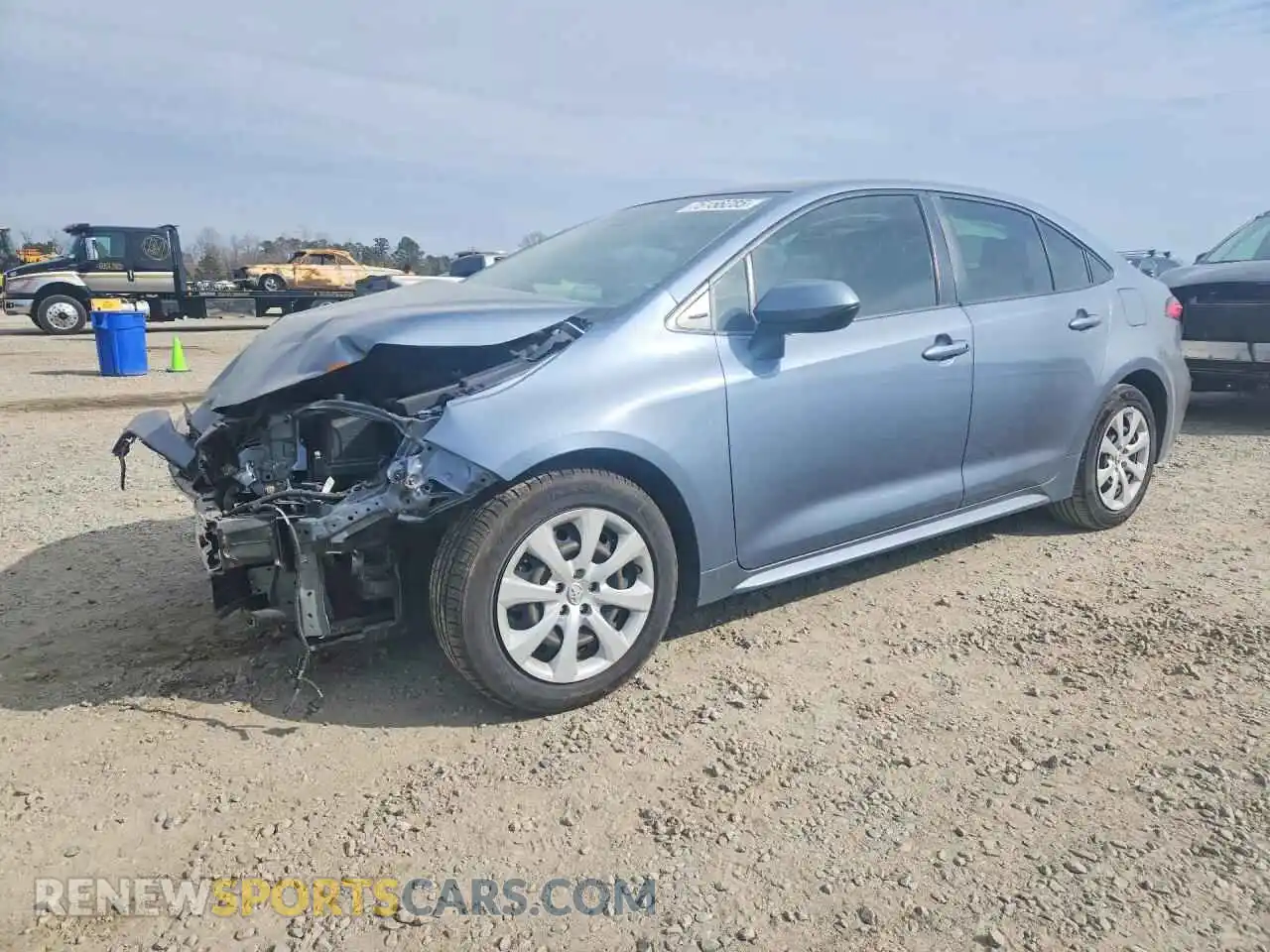 1 fotografías del automóvil dañado JTDEPMAE5N3016056 TOYOTA COROLLA 2022
