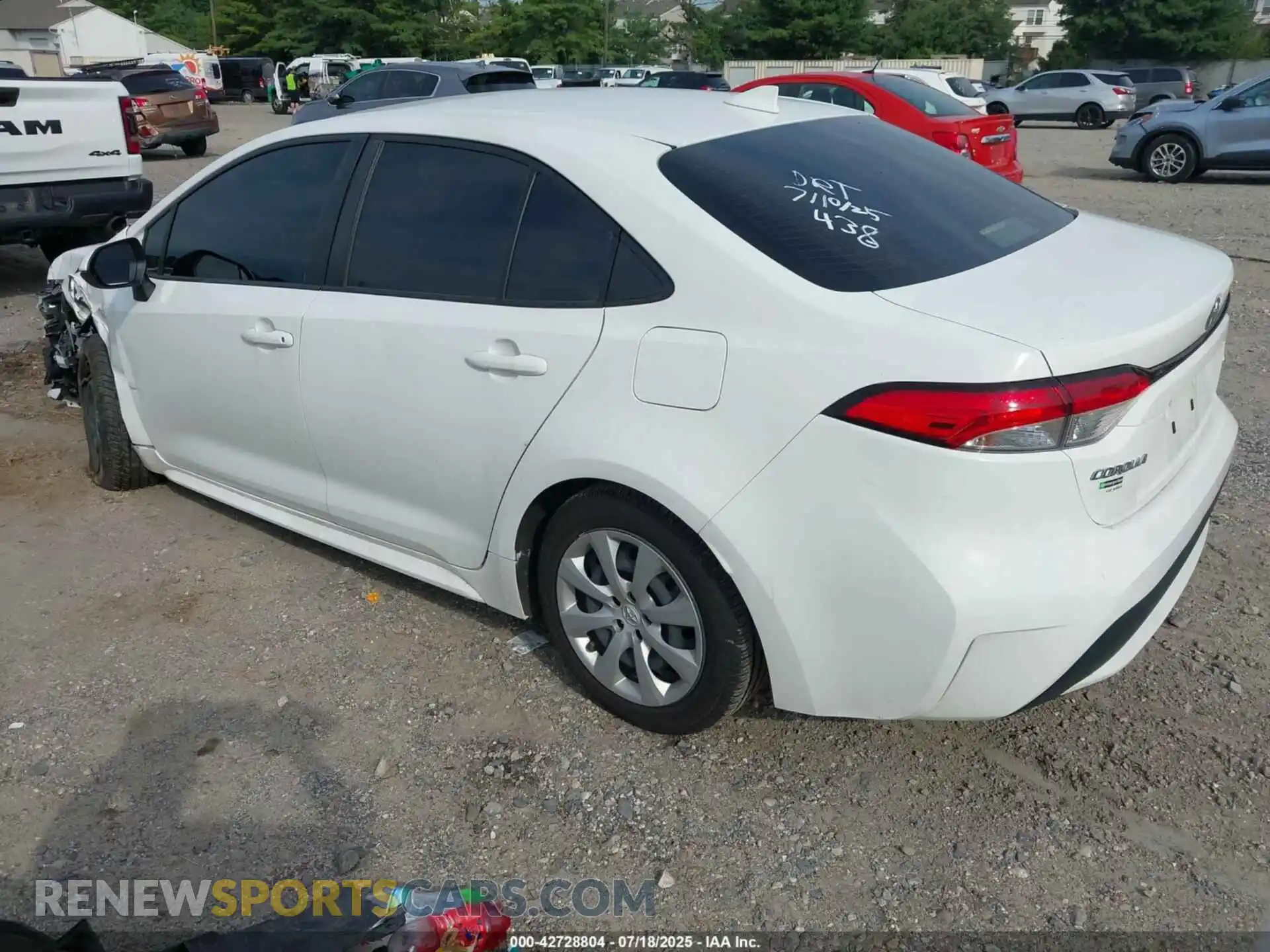 3 fotografías del automóvil dañado JTDEPMAE5N3017465 TOYOTA COROLLA 2022