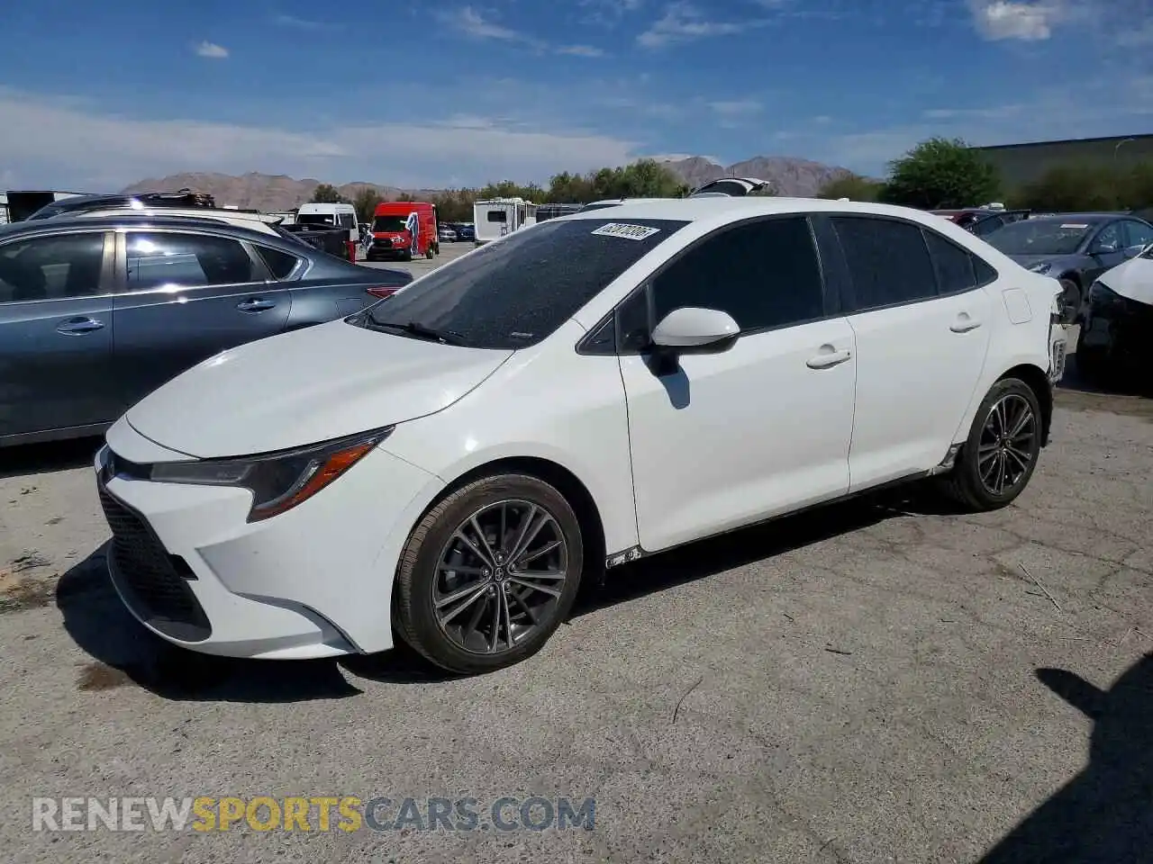 1 Photograph of a damaged car JTDEPMAE5N3017725 TOYOTA COROLLA 2022