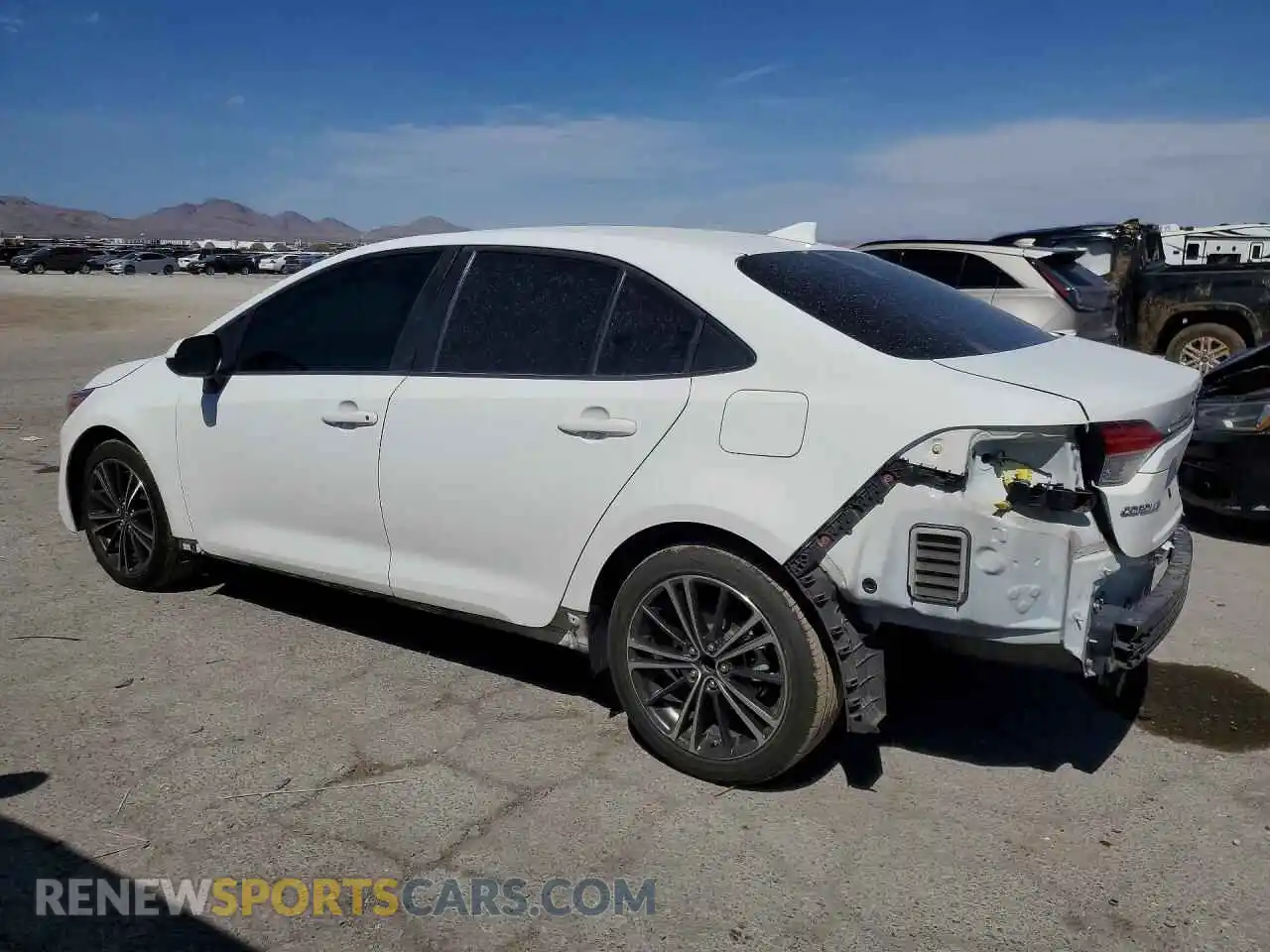 2 Photograph of a damaged car JTDEPMAE5N3017725 TOYOTA COROLLA 2022