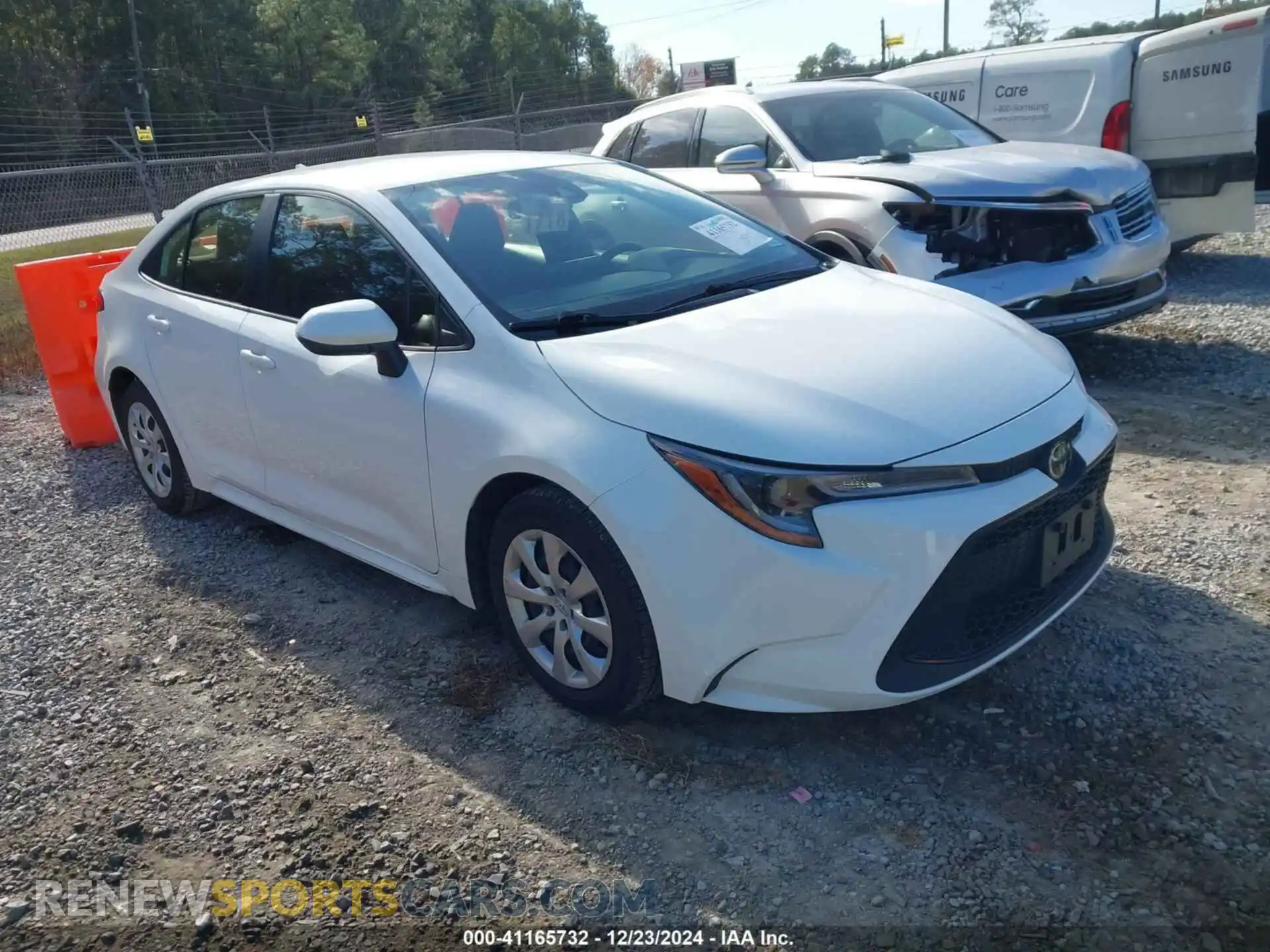 1 Photograph of a damaged car JTDEPMAE5N3019801 TOYOTA COROLLA 2022
