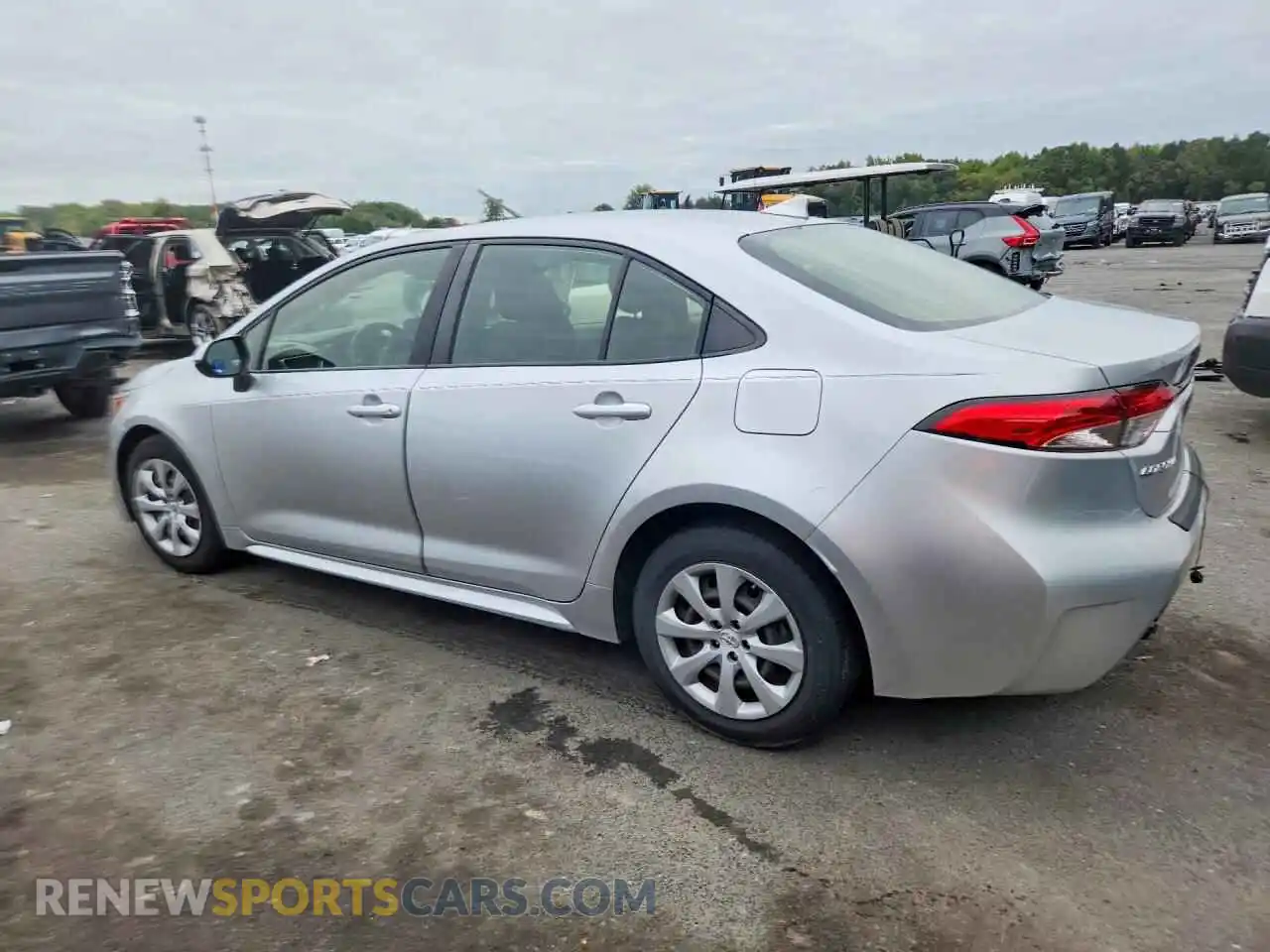 2 Photograph of a damaged car JTDEPMAE5N3031107 TOYOTA COROLLA 2022