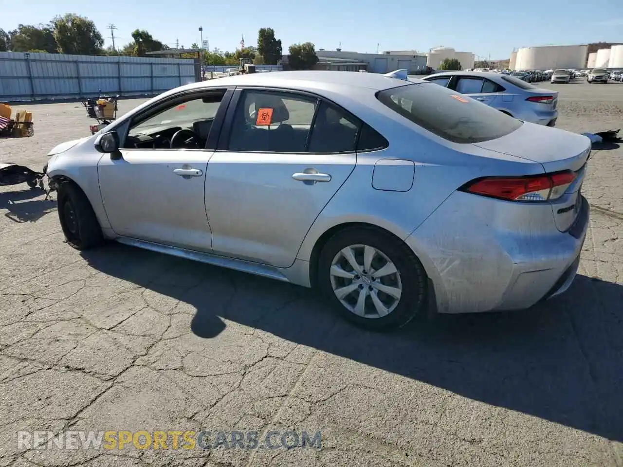 2 Photograph of a damaged car JTDEPMAE5N3032208 TOYOTA COROLLA 2022
