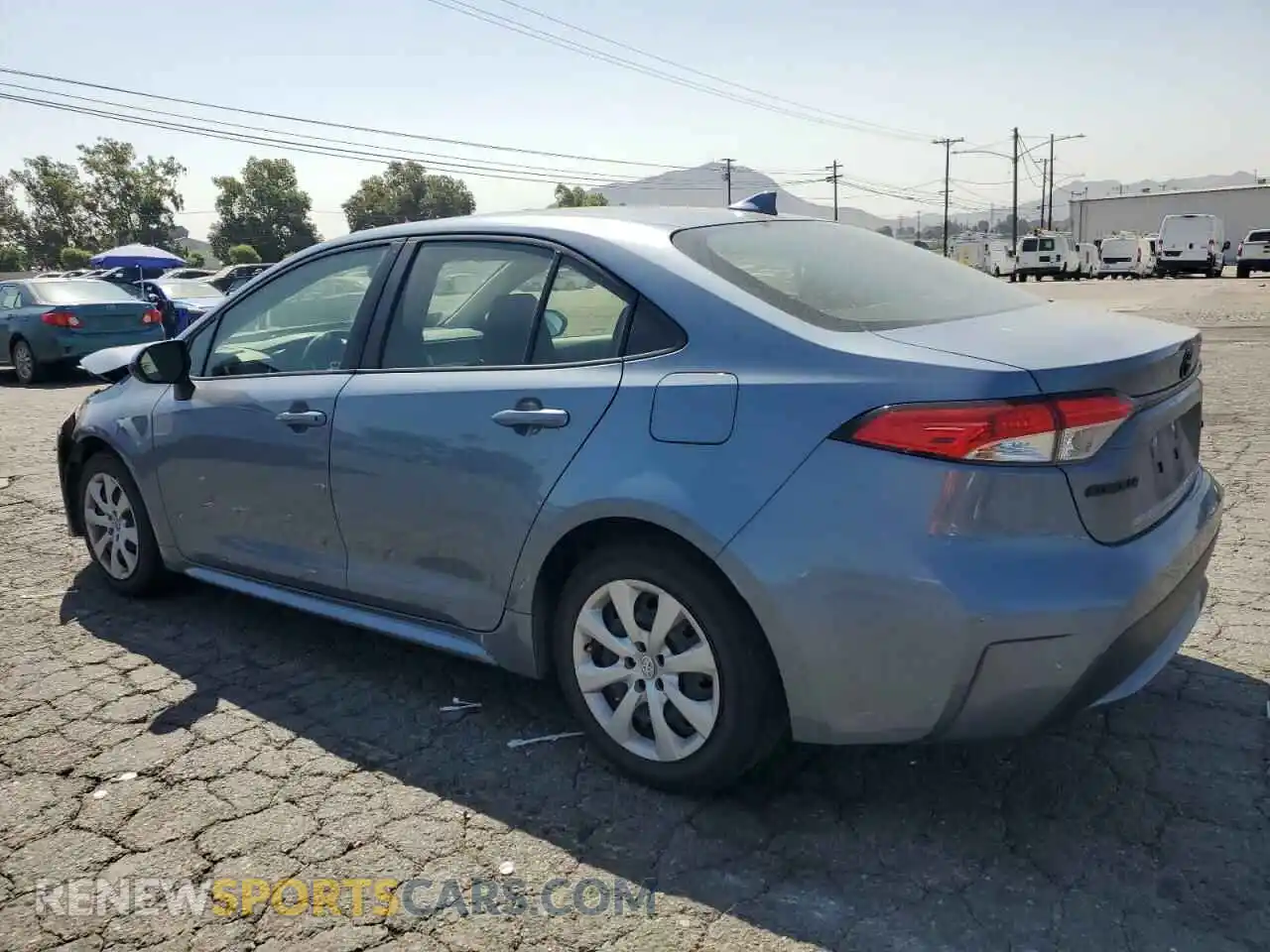2 Photograph of a damaged car JTDEPMAE5N3033455 TOYOTA COROLLA 2022