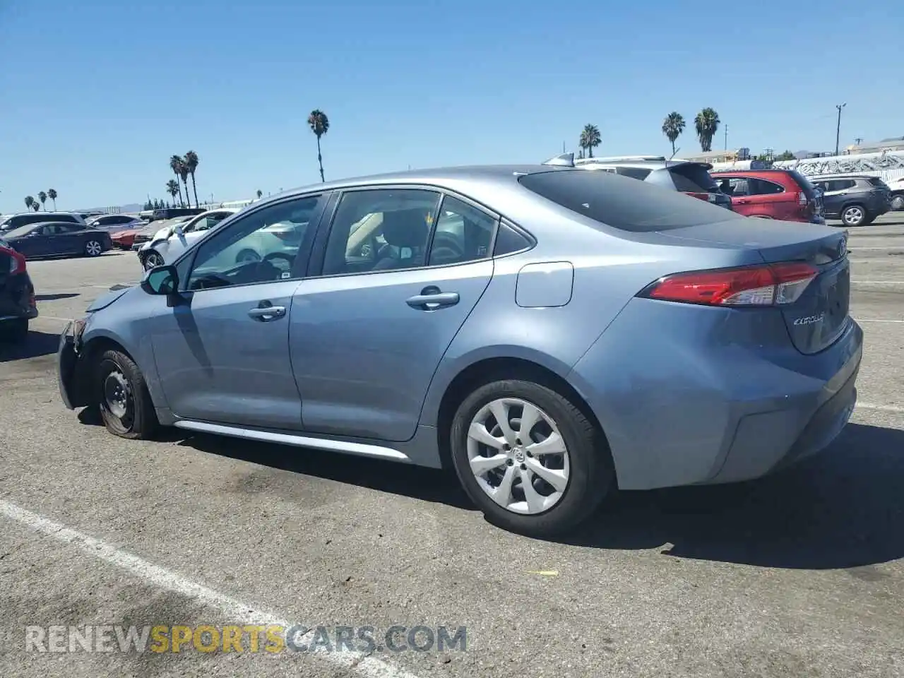2 Photograph of a damaged car JTDEPMAE5N3033892 TOYOTA COROLLA 2022