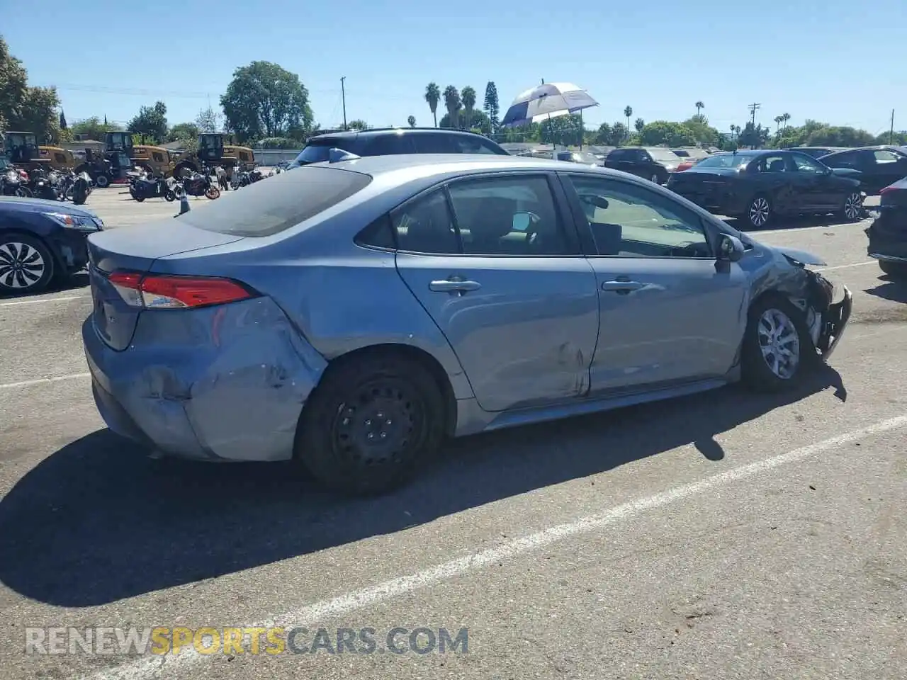 3 Photograph of a damaged car JTDEPMAE5N3033892 TOYOTA COROLLA 2022