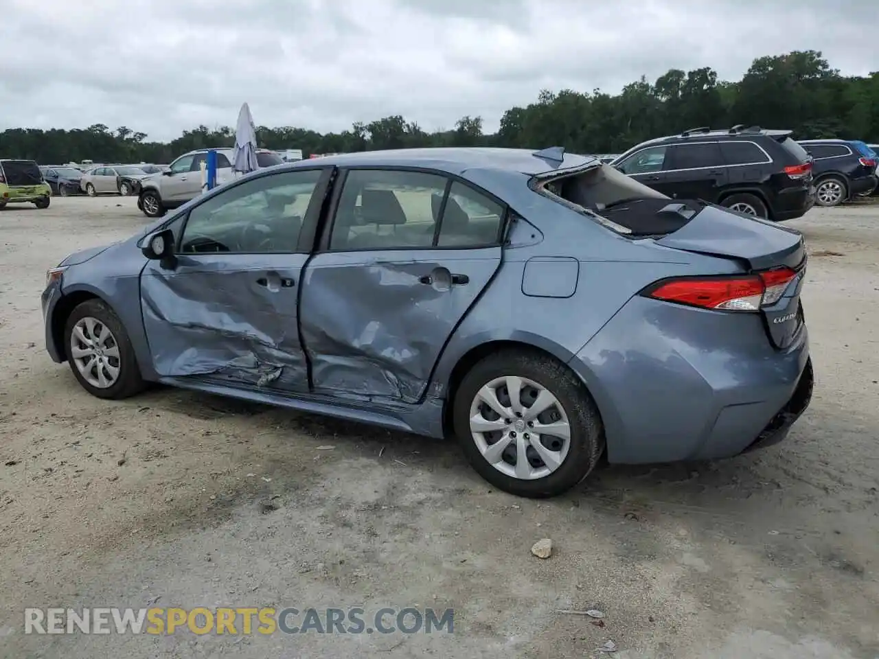 2 Photograph of a damaged car JTDEPMAE5NJ192424 TOYOTA COROLLA 2022