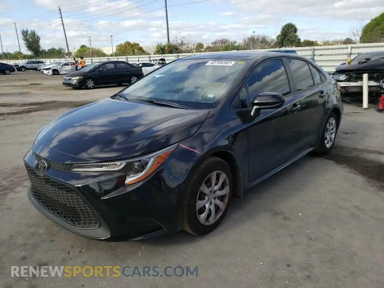 2 Photograph of a damaged car JTDEPMAE5NJ193606 TOYOTA COROLLA 2022