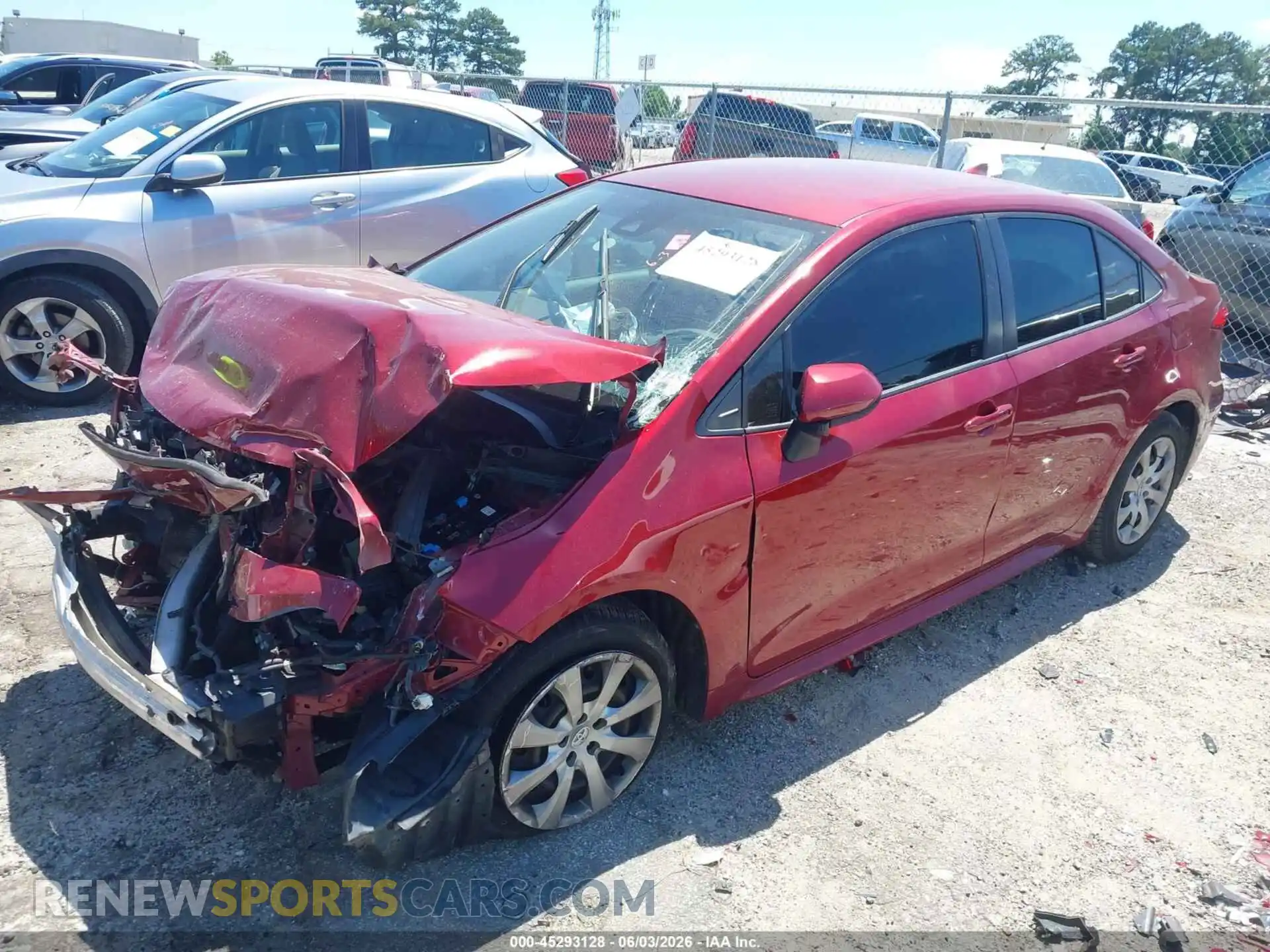 2 Photograph of a damaged car JTDEPMAE5NJ194626 TOYOTA COROLLA 2022