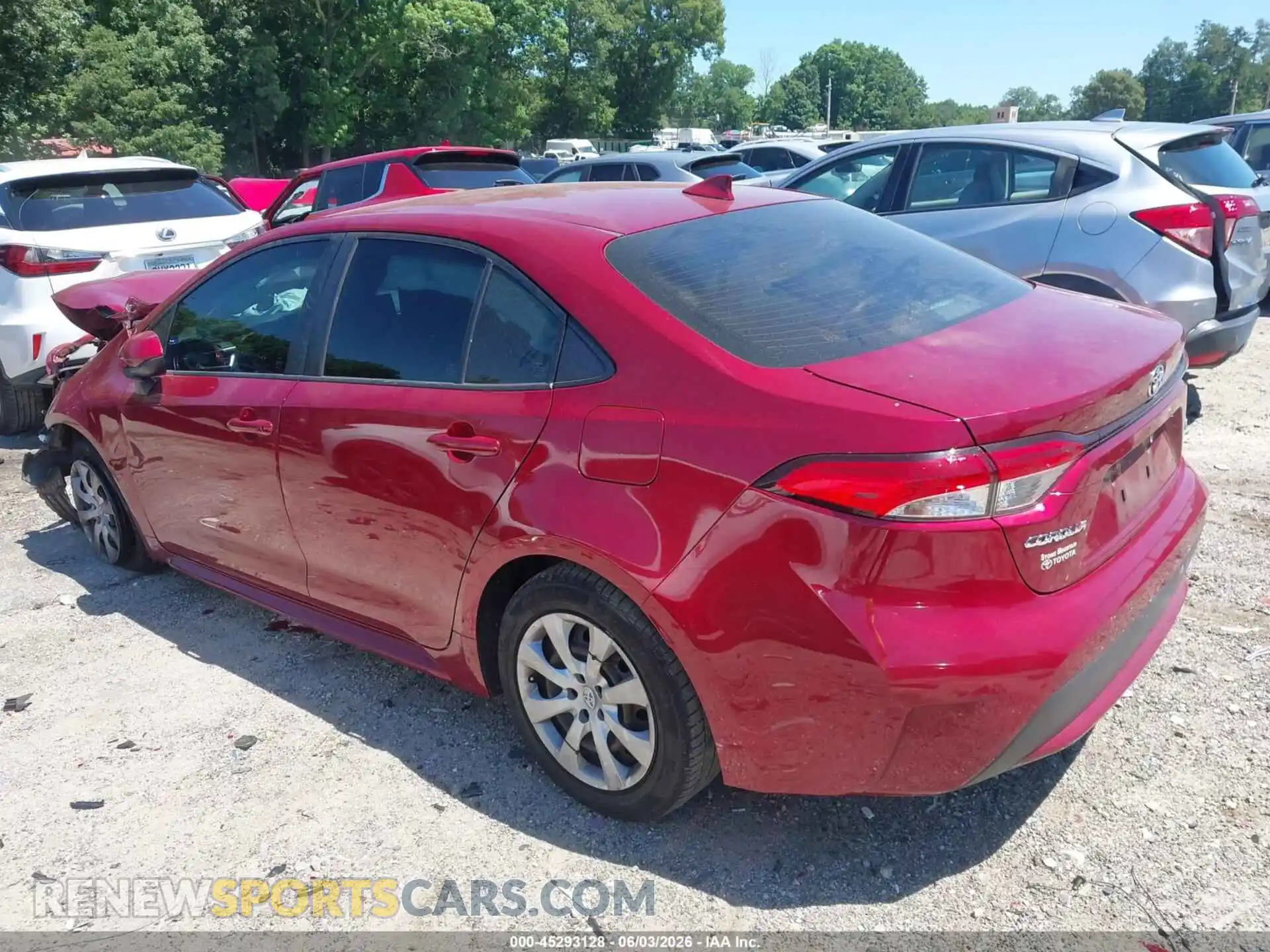 3 Photograph of a damaged car JTDEPMAE5NJ194626 TOYOTA COROLLA 2022