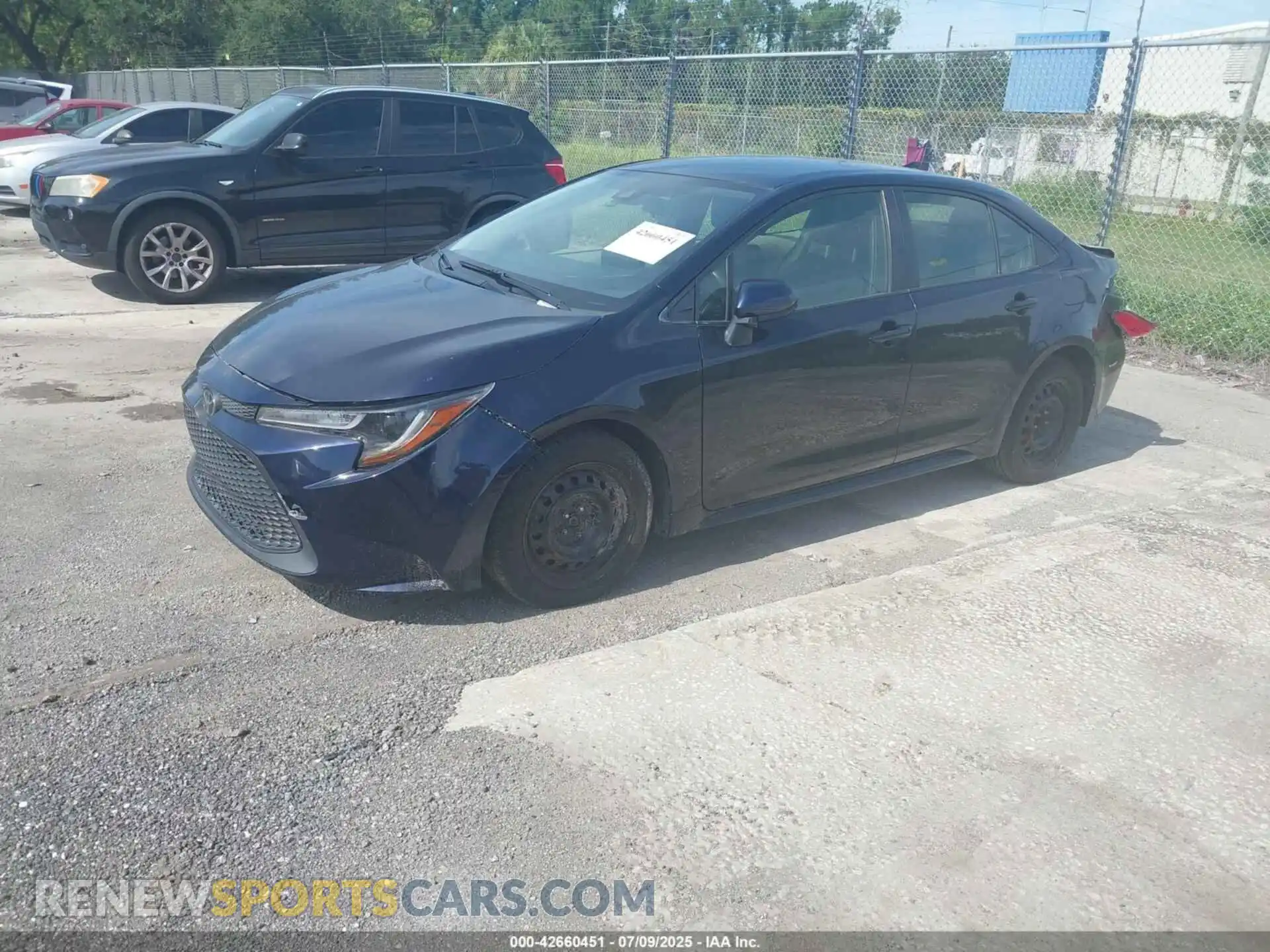 2 Photograph of a damaged car JTDEPMAE5NJ202708 TOYOTA COROLLA 2022