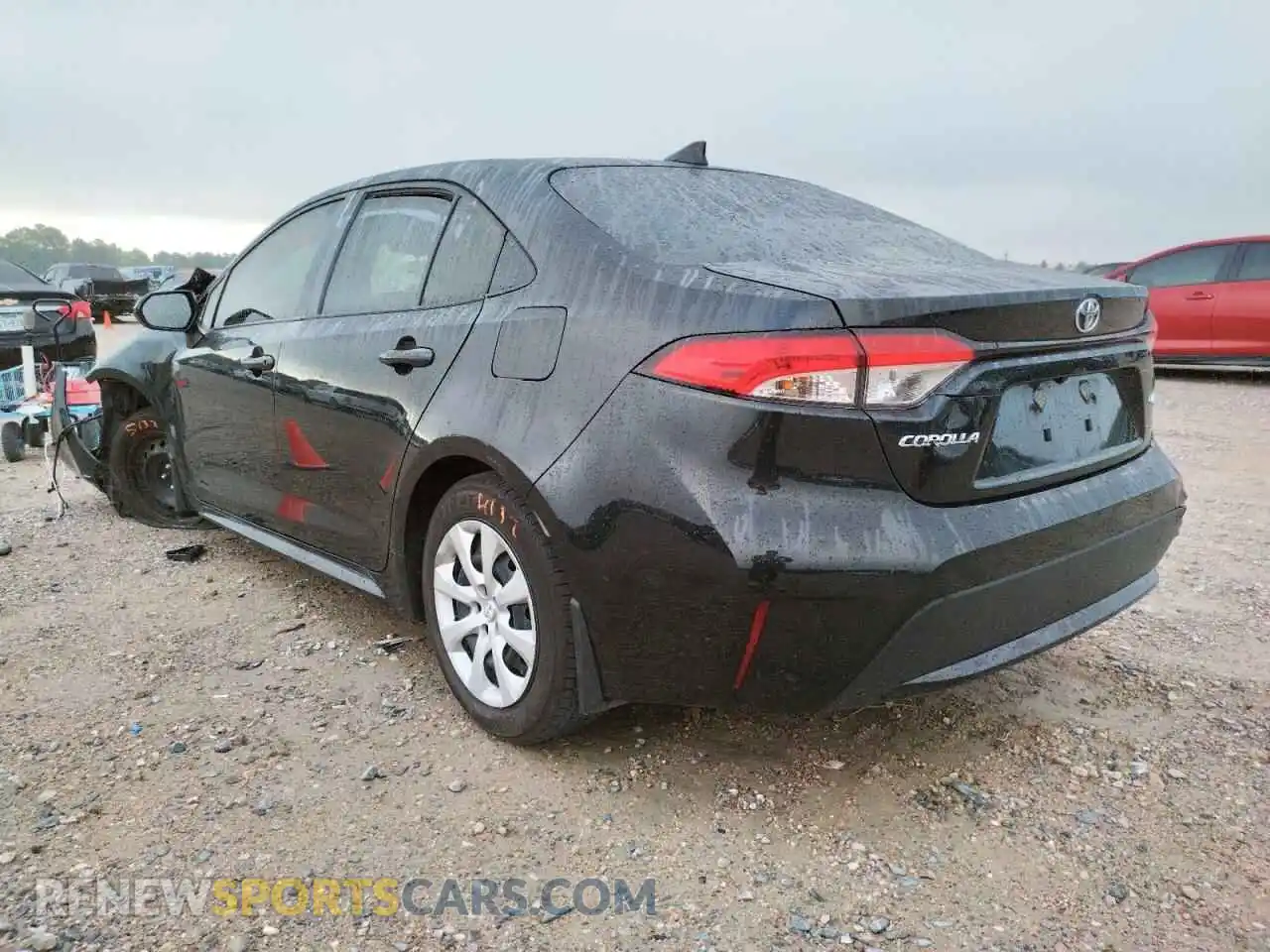 3 Photograph of a damaged car JTDEPMAE5NJ208749 TOYOTA COROLLA 2022