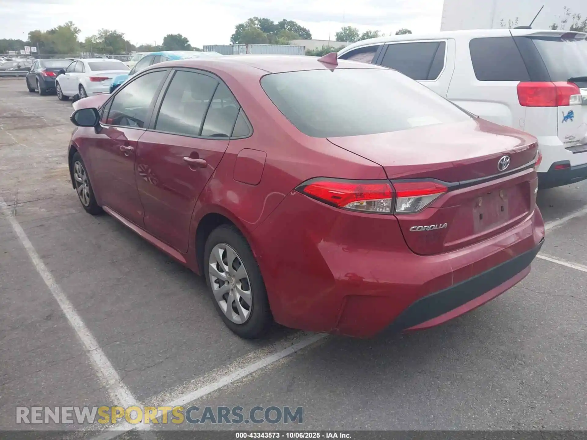 3 Photograph of a damaged car JTDEPMAE5NJ209481 TOYOTA COROLLA 2022