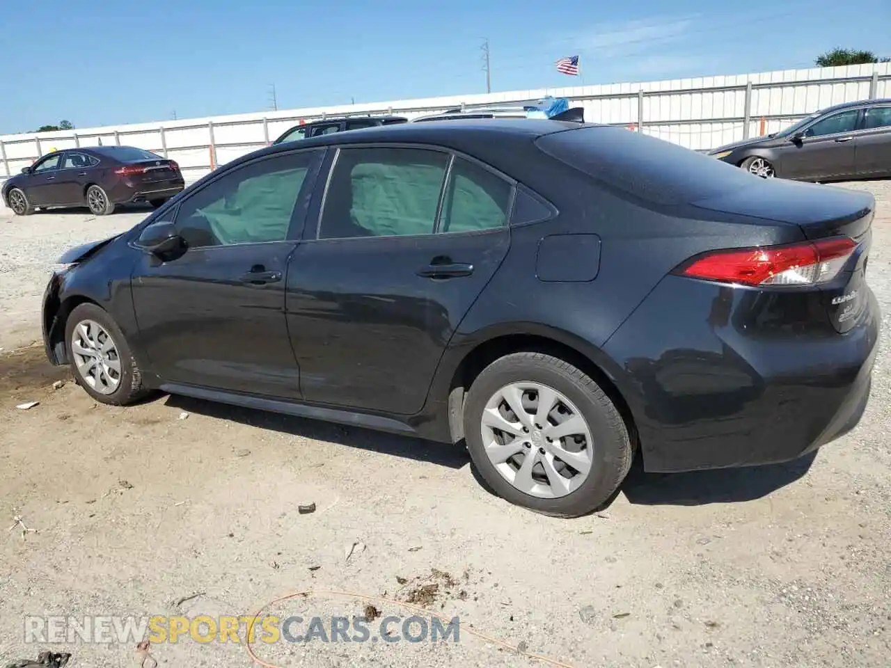 2 Фотография поврежденного автомобиля JTDEPMAE5NJ210002 TOYOTA COROLLA 2022