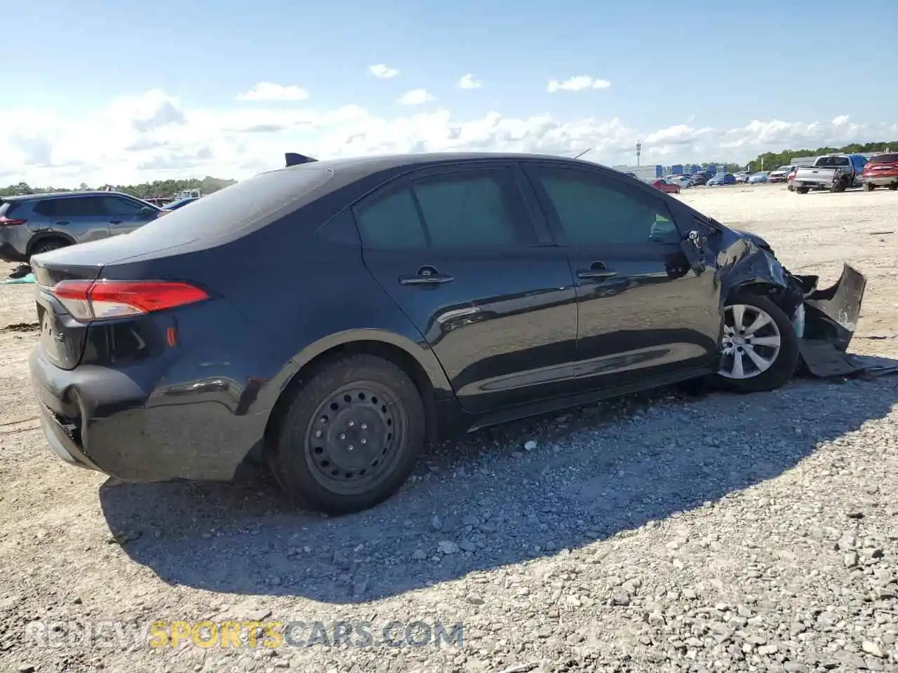 3 Фотография поврежденного автомобиля JTDEPMAE5NJ210002 TOYOTA COROLLA 2022