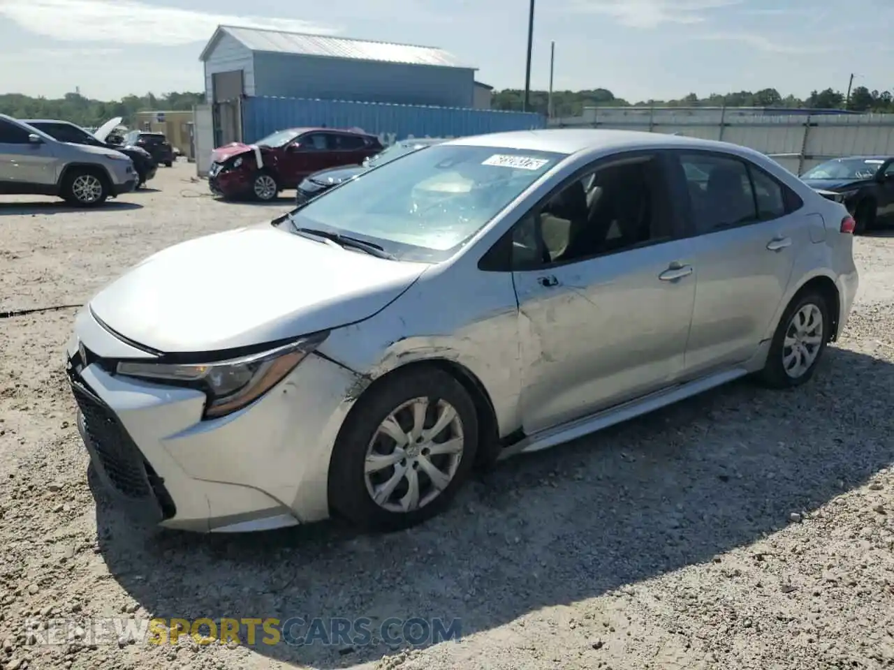 1 Photograph of a damaged car JTDEPMAE5NJ214759 TOYOTA COROLLA 2022
