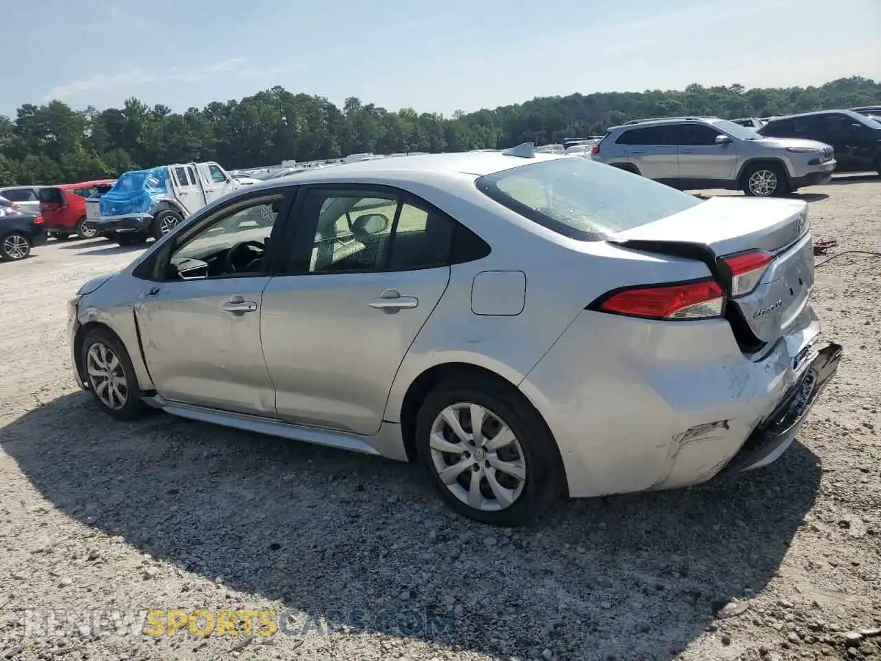 2 Photograph of a damaged car JTDEPMAE5NJ214759 TOYOTA COROLLA 2022
