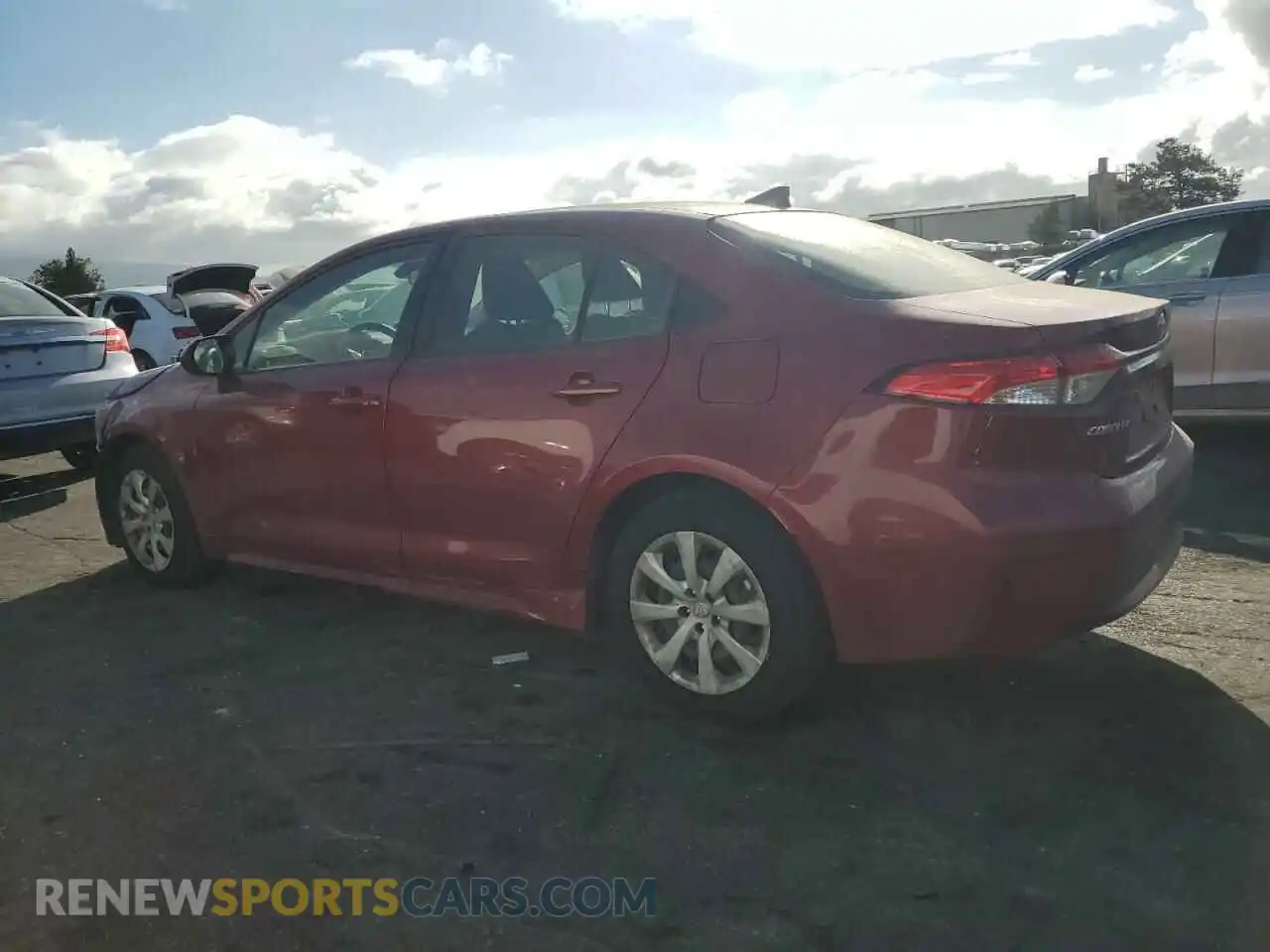 2 Photograph of a damaged car JTDEPMAE5NJ215121 TOYOTA COROLLA 2022