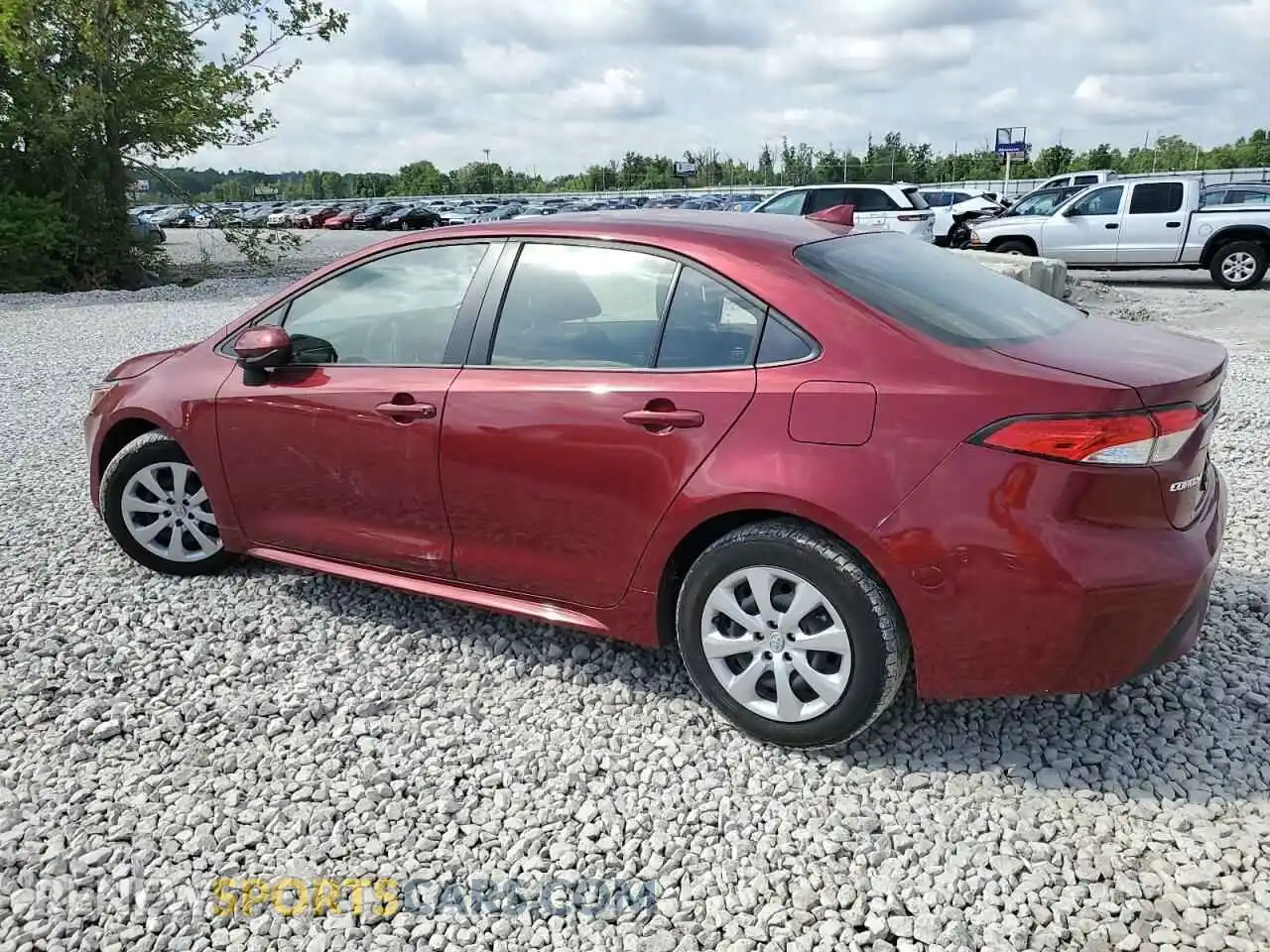 2 Photograph of a damaged car JTDEPMAE5NJ221484 TOYOTA COROLLA 2022