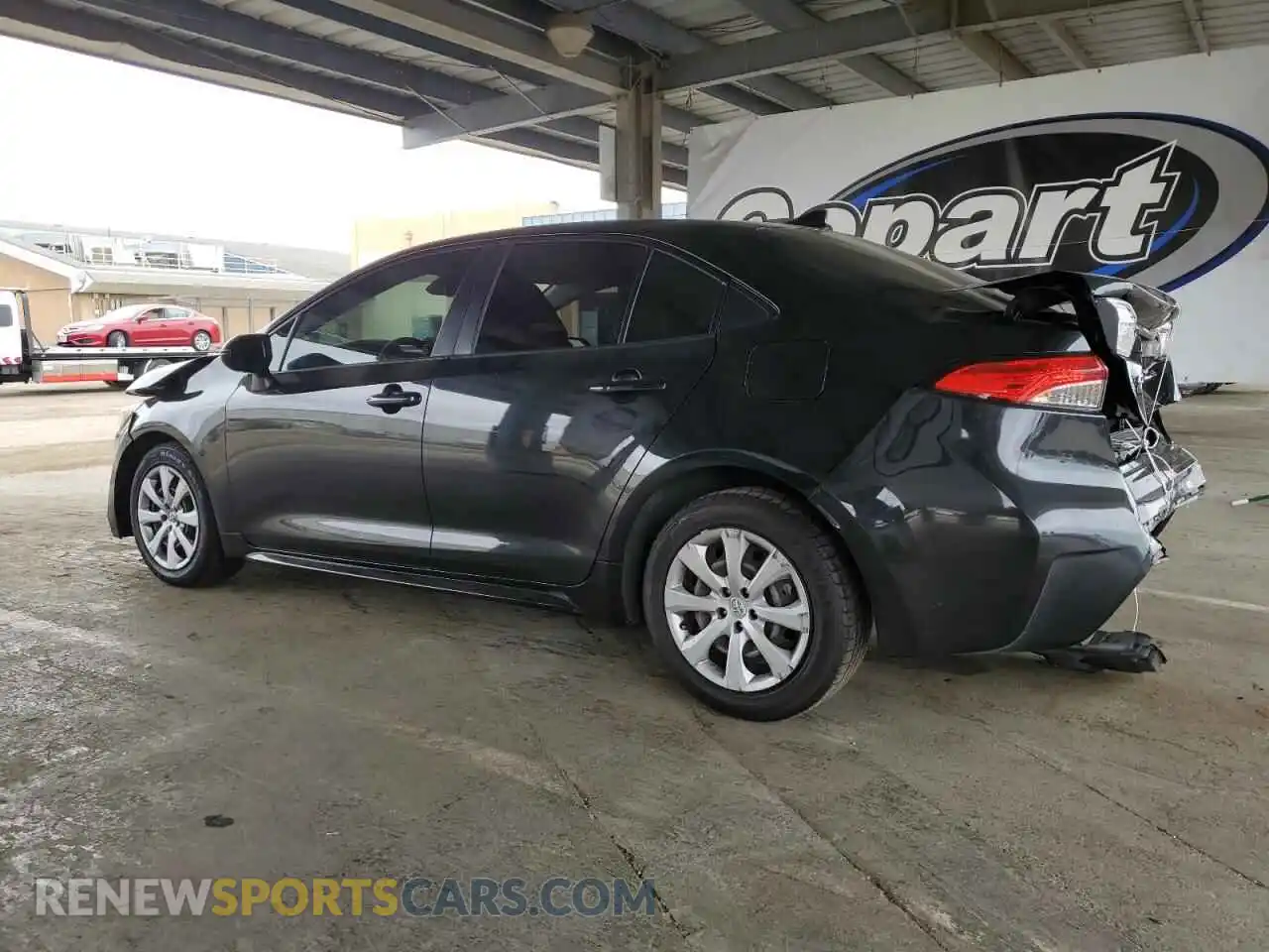 2 Photograph of a damaged car JTDEPMAE5NJ222585 TOYOTA COROLLA 2022