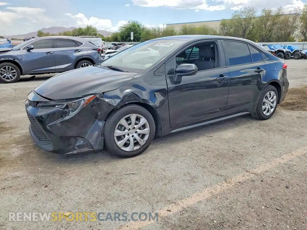 1 Photograph of a damaged car JTDEPMAE5NJ230475 TOYOTA COROLLA 2022