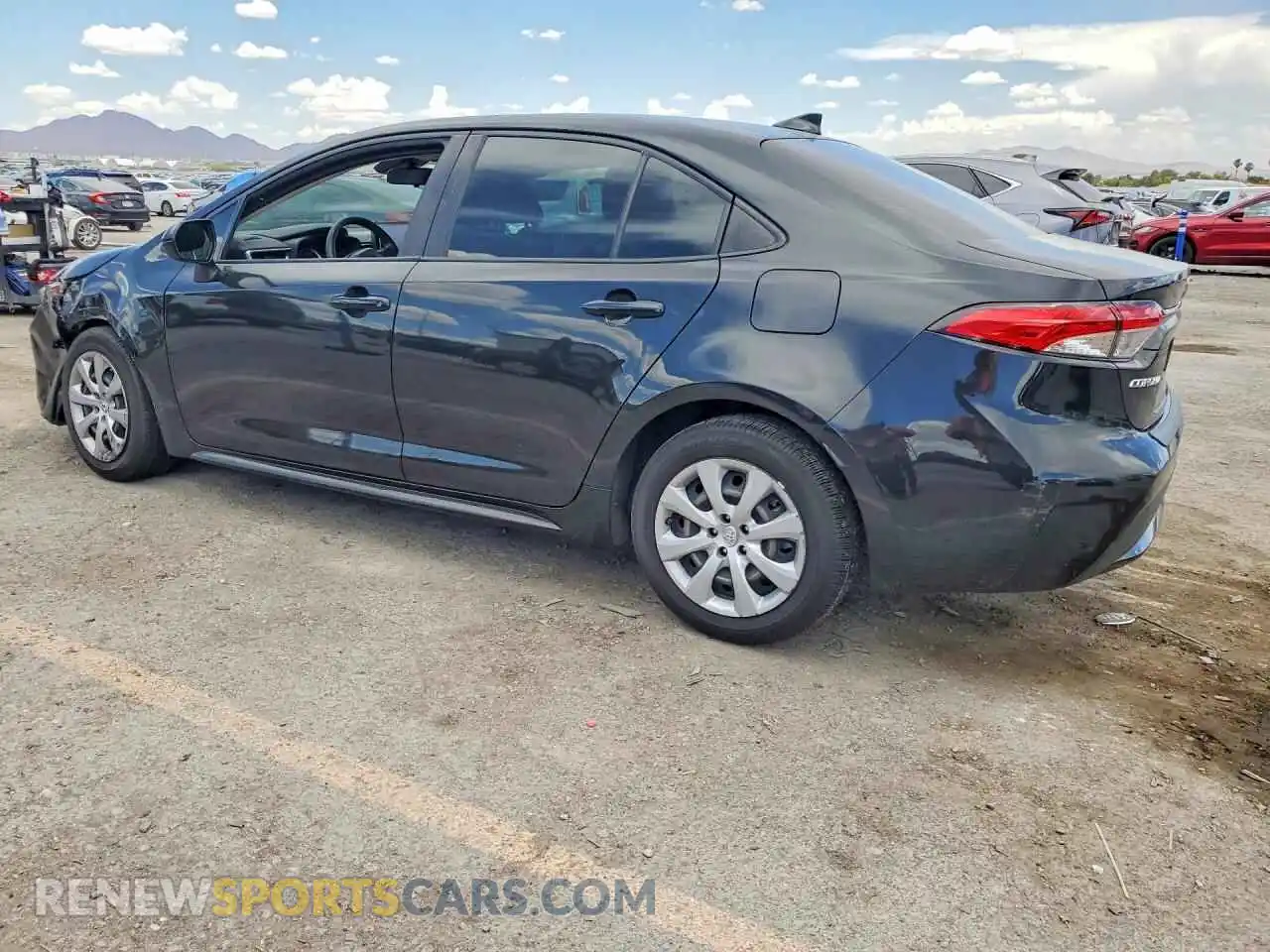 2 Photograph of a damaged car JTDEPMAE5NJ230475 TOYOTA COROLLA 2022