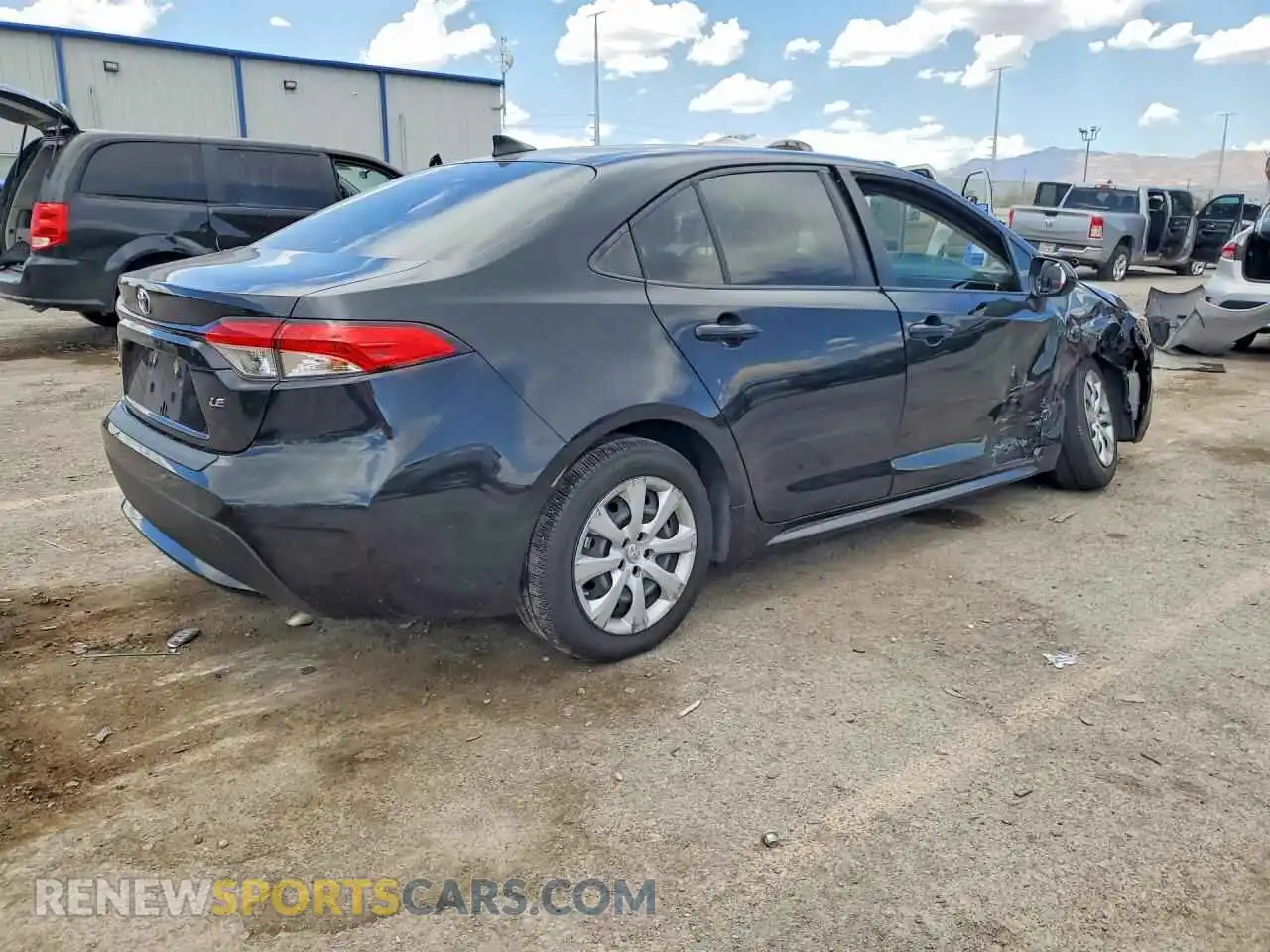 3 Photograph of a damaged car JTDEPMAE5NJ230475 TOYOTA COROLLA 2022