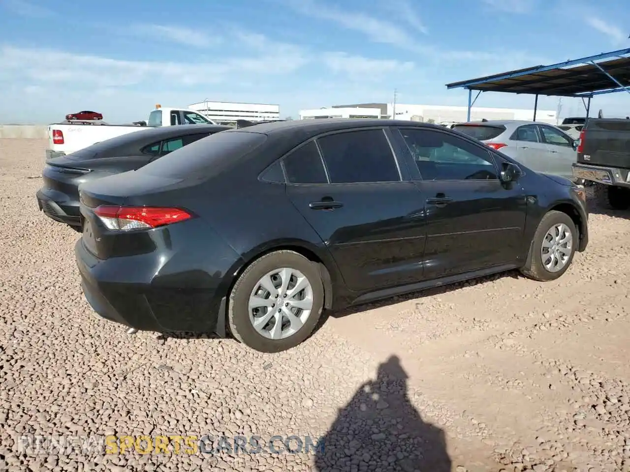 3 Фотография поврежденного автомобиля JTDEPMAE5NJ232050 TOYOTA COROLLA 2022