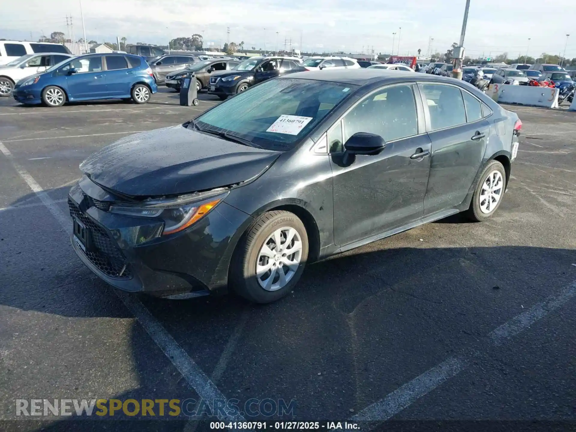 2 Photograph of a damaged car JTDEPMAE5NJ232470 TOYOTA COROLLA 2022