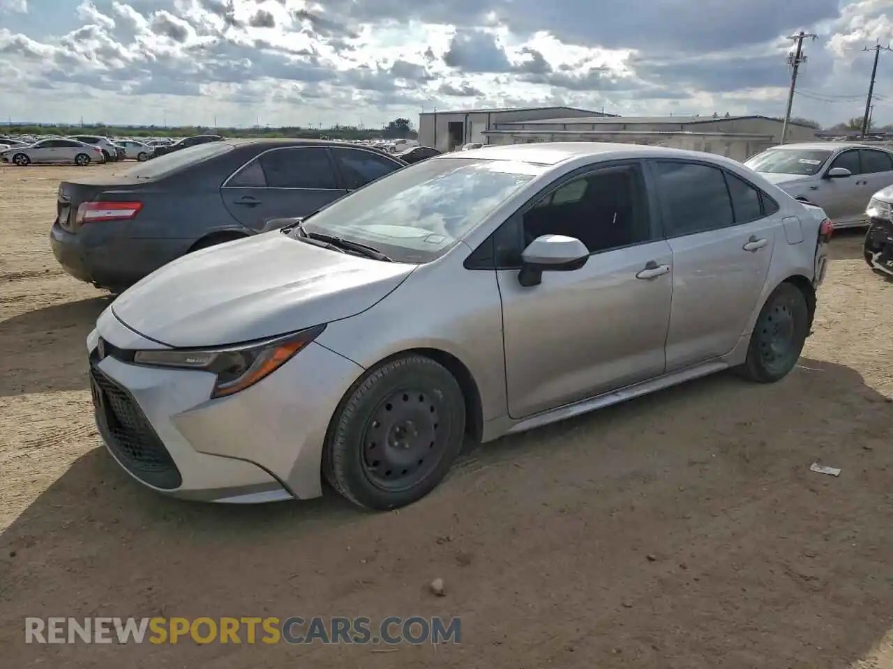 1 Photograph of a damaged car JTDEPMAE6N3000447 TOYOTA COROLLA 2022