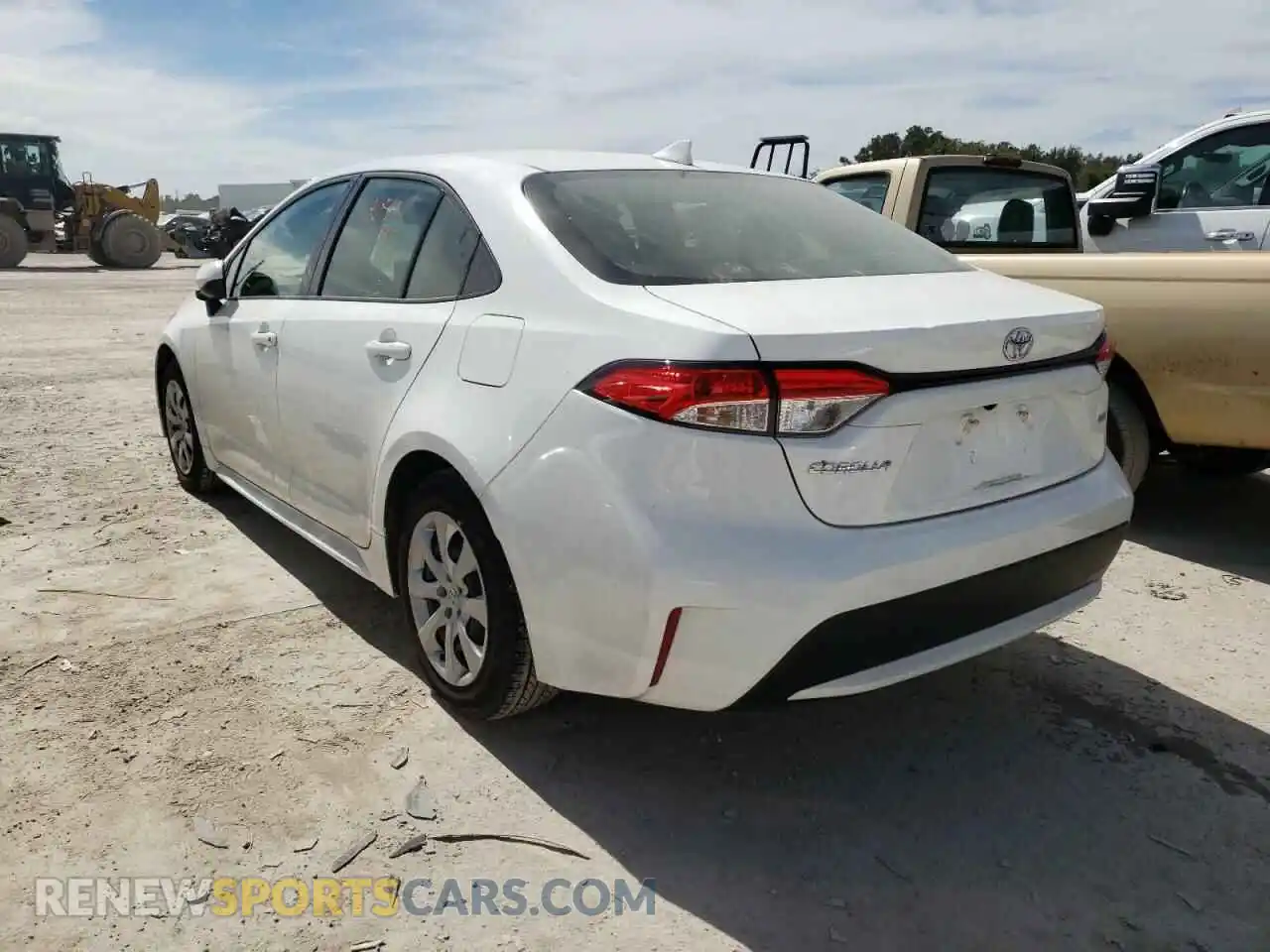 3 Photograph of a damaged car JTDEPMAE6N3011822 TOYOTA COROLLA 2022