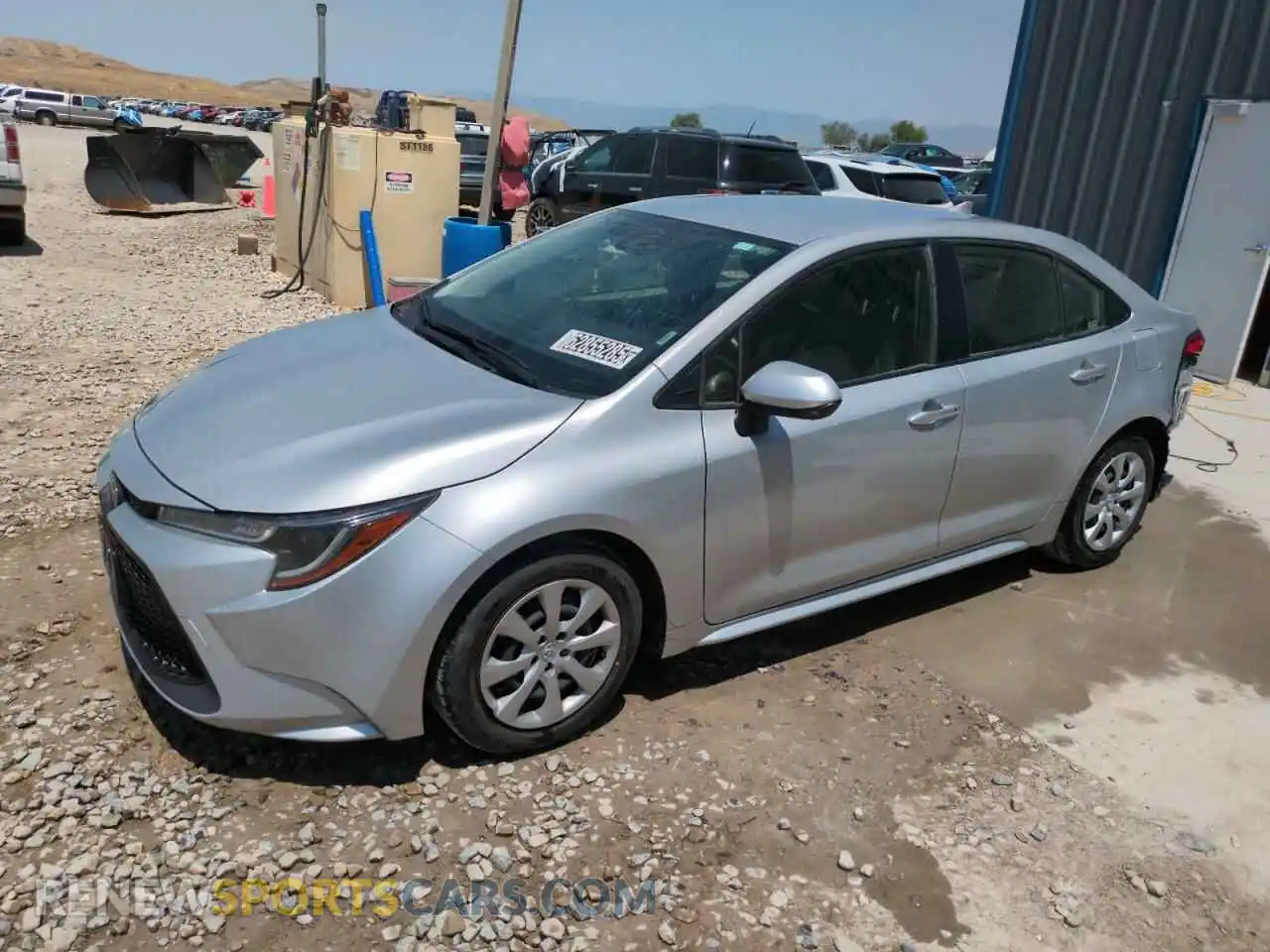 1 Photograph of a damaged car JTDEPMAE6N3017278 TOYOTA COROLLA 2022