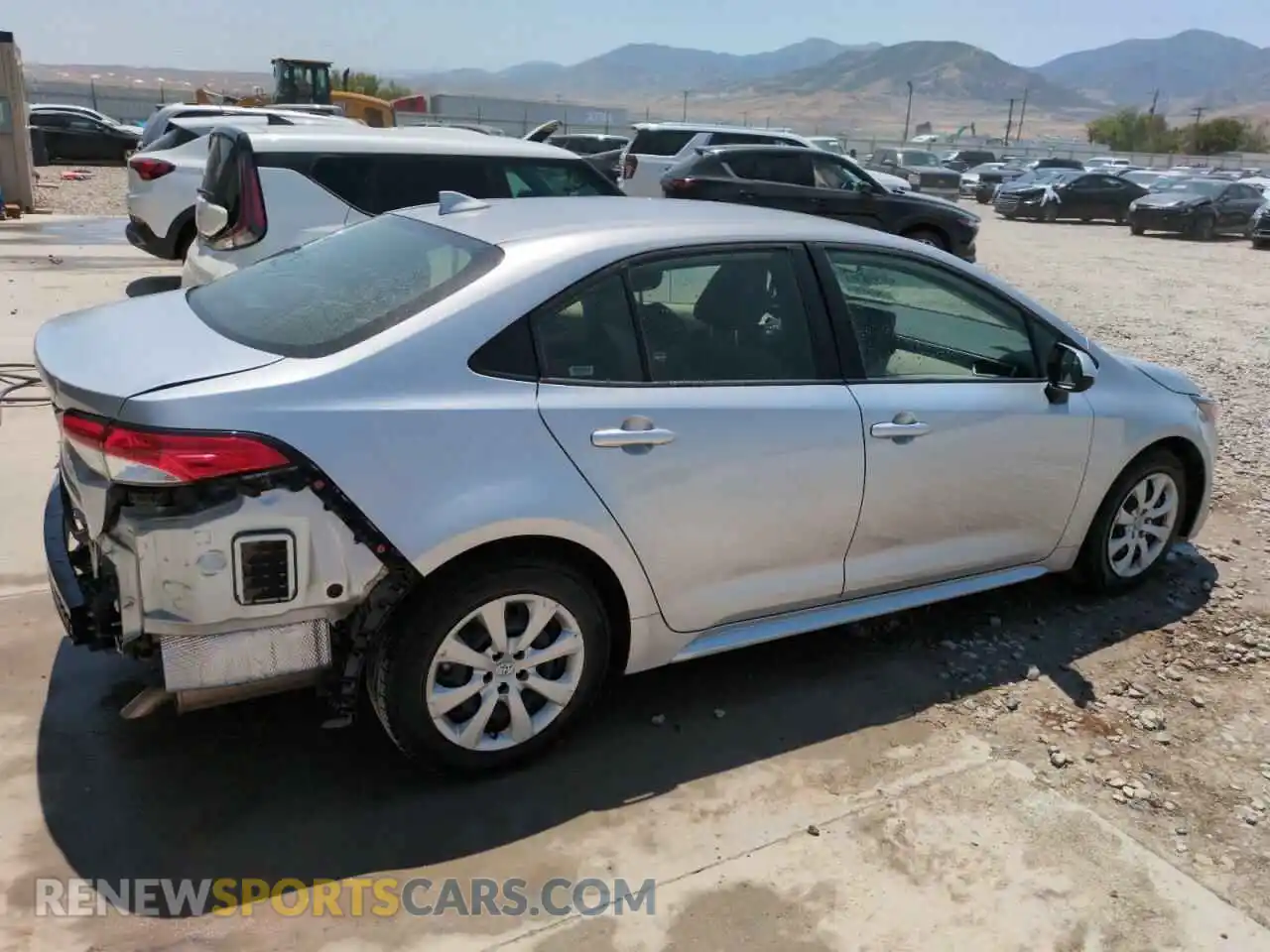 3 Photograph of a damaged car JTDEPMAE6N3017278 TOYOTA COROLLA 2022