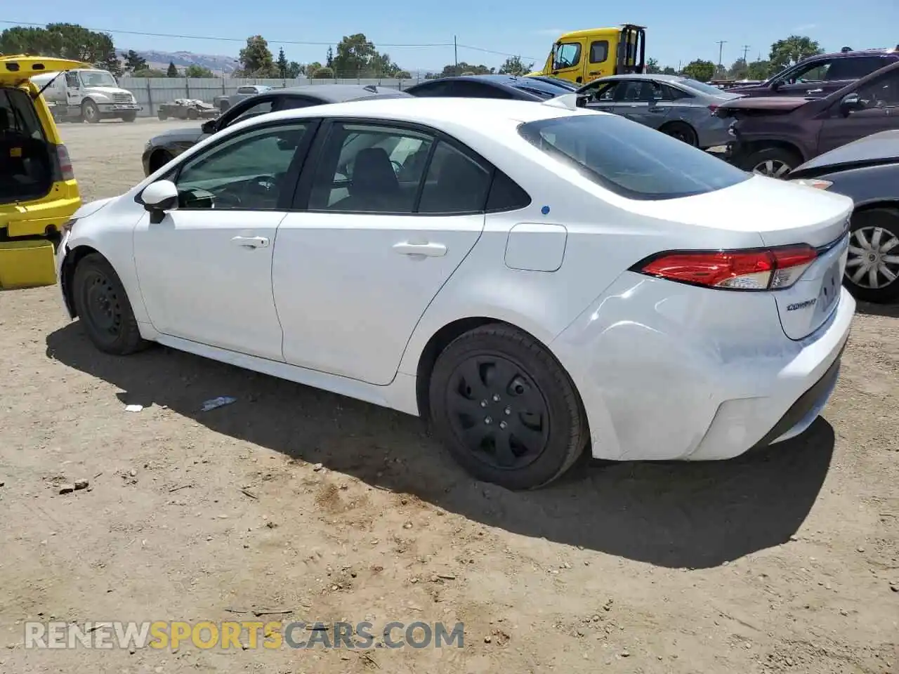 2 Photograph of a damaged car JTDEPMAE6N3020388 TOYOTA COROLLA 2022