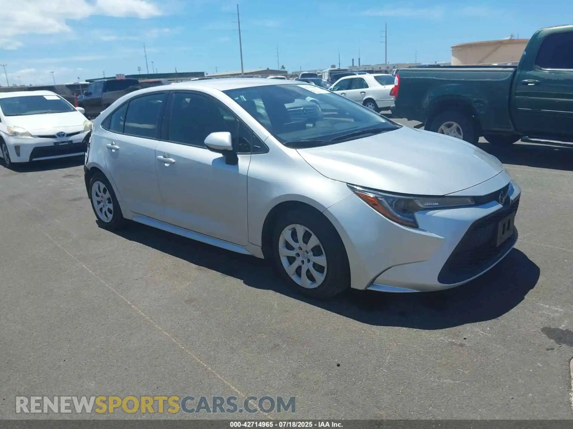 1 Photograph of a damaged car JTDEPMAE6N3031925 TOYOTA COROLLA 2022