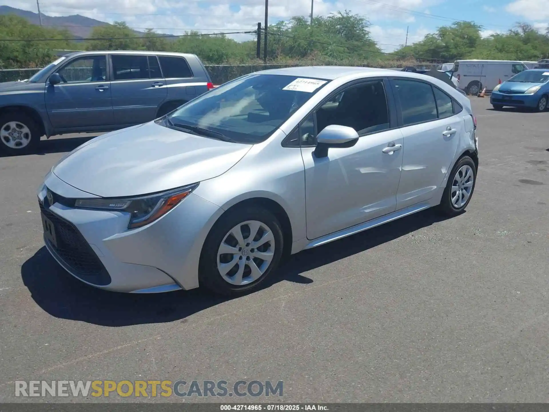 2 Photograph of a damaged car JTDEPMAE6N3031925 TOYOTA COROLLA 2022