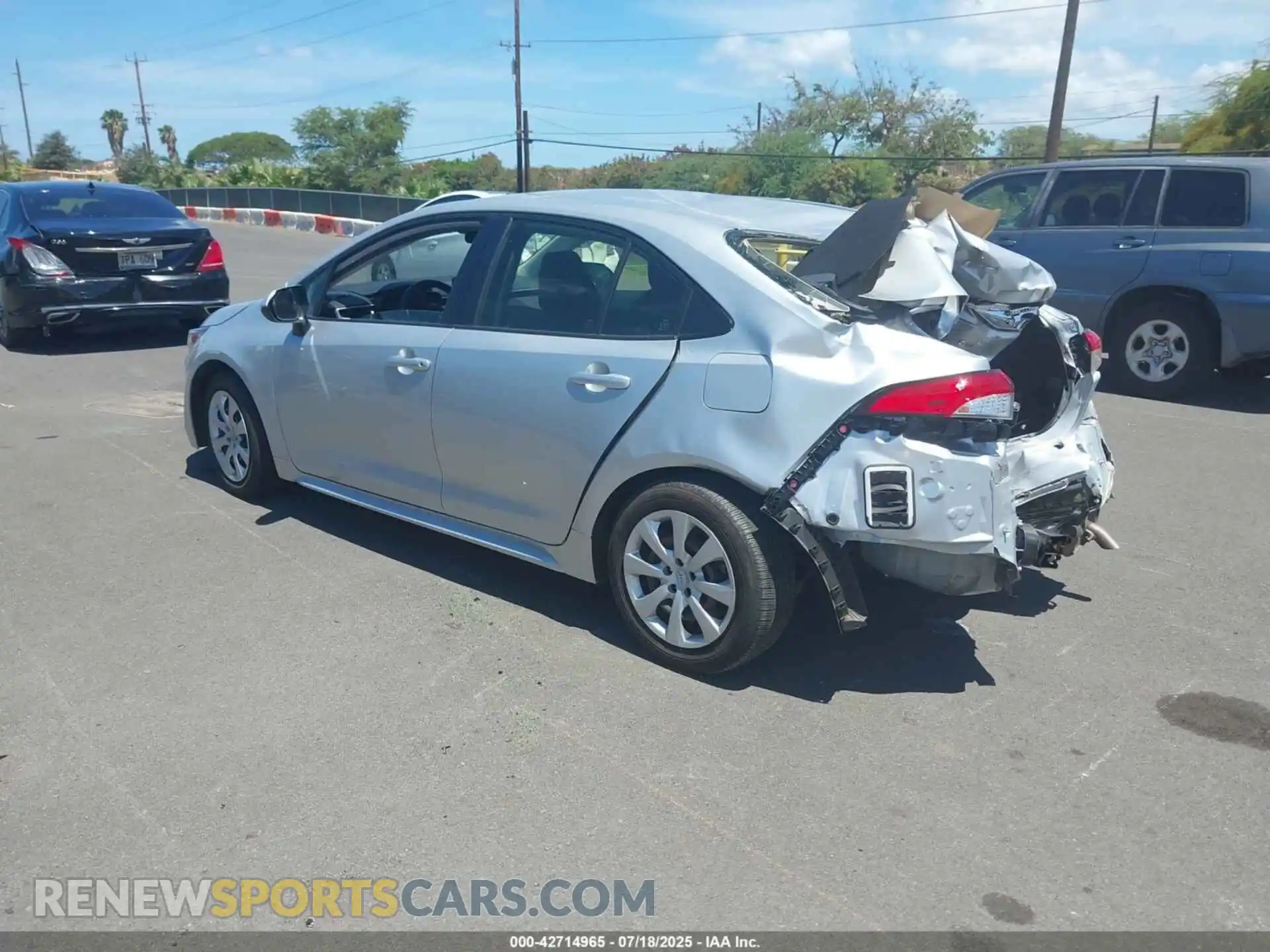 3 Photograph of a damaged car JTDEPMAE6N3031925 TOYOTA COROLLA 2022