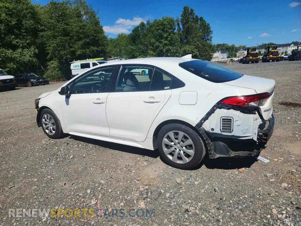 2 Photograph of a damaged car JTDEPMAE6NJ191198 TOYOTA COROLLA 2022