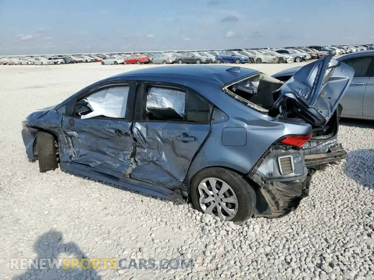 2 Photograph of a damaged car JTDEPMAE6NJ191489 TOYOTA COROLLA 2022