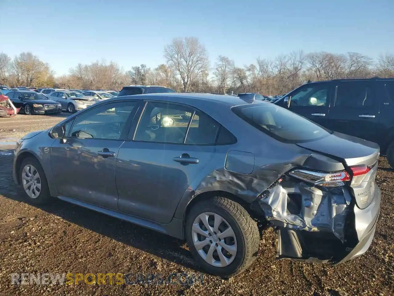 2 Photograph of a damaged car JTDEPMAE6NJ198894 TOYOTA COROLLA 2022