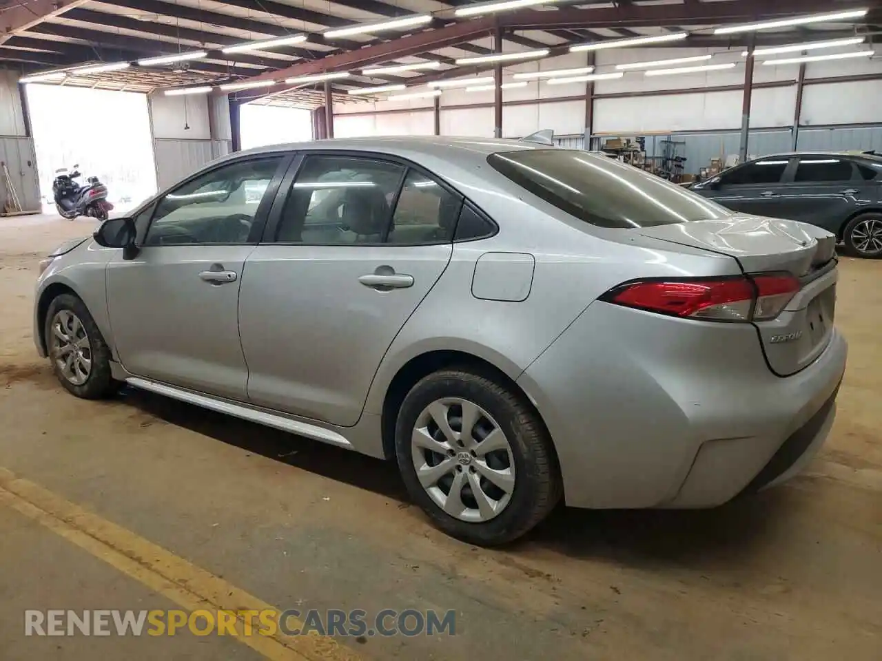 2 Photograph of a damaged car JTDEPMAE6NJ204273 TOYOTA COROLLA 2022