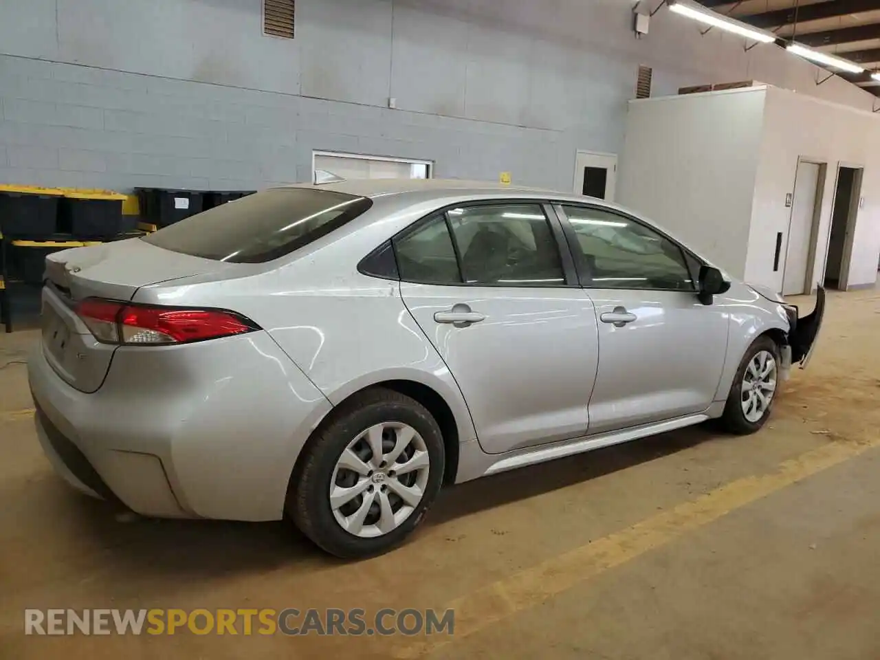 3 Photograph of a damaged car JTDEPMAE6NJ204273 TOYOTA COROLLA 2022