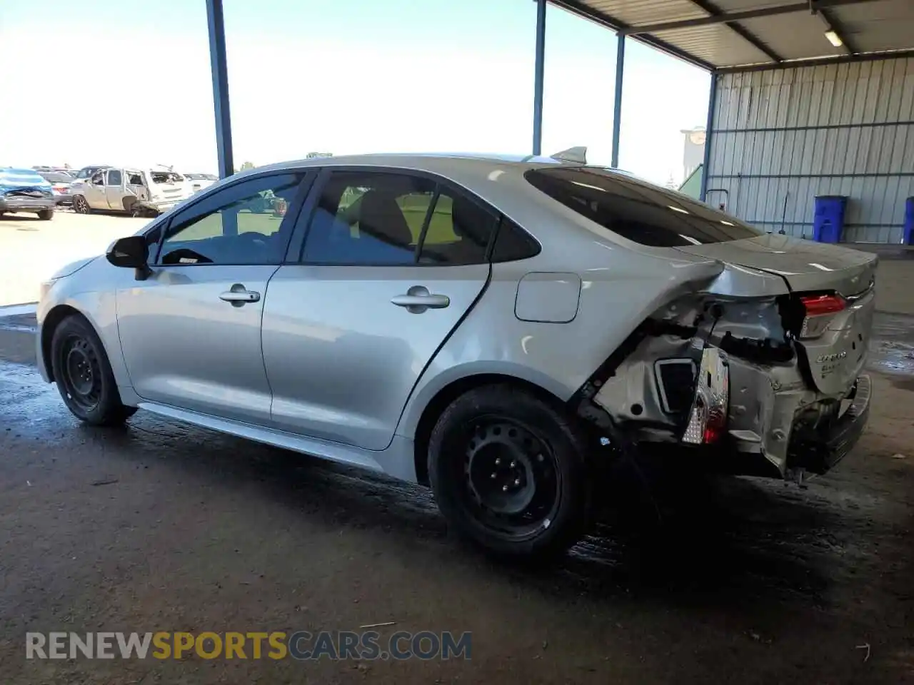 2 Photograph of a damaged car JTDEPMAE6NJ210672 TOYOTA COROLLA 2022