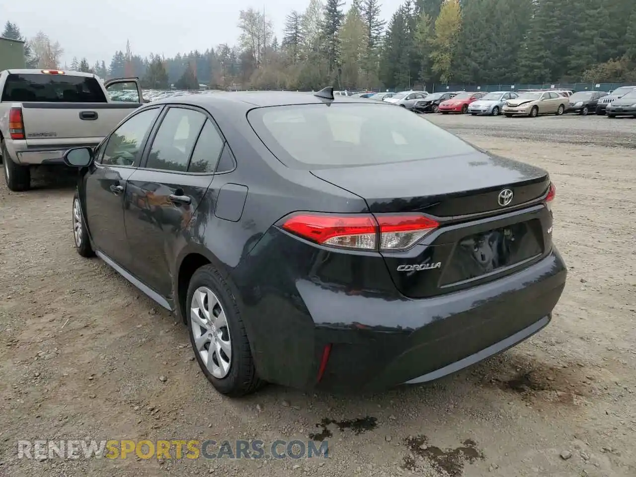 3 Photograph of a damaged car JTDEPMAE6NJ214043 TOYOTA COROLLA 2022