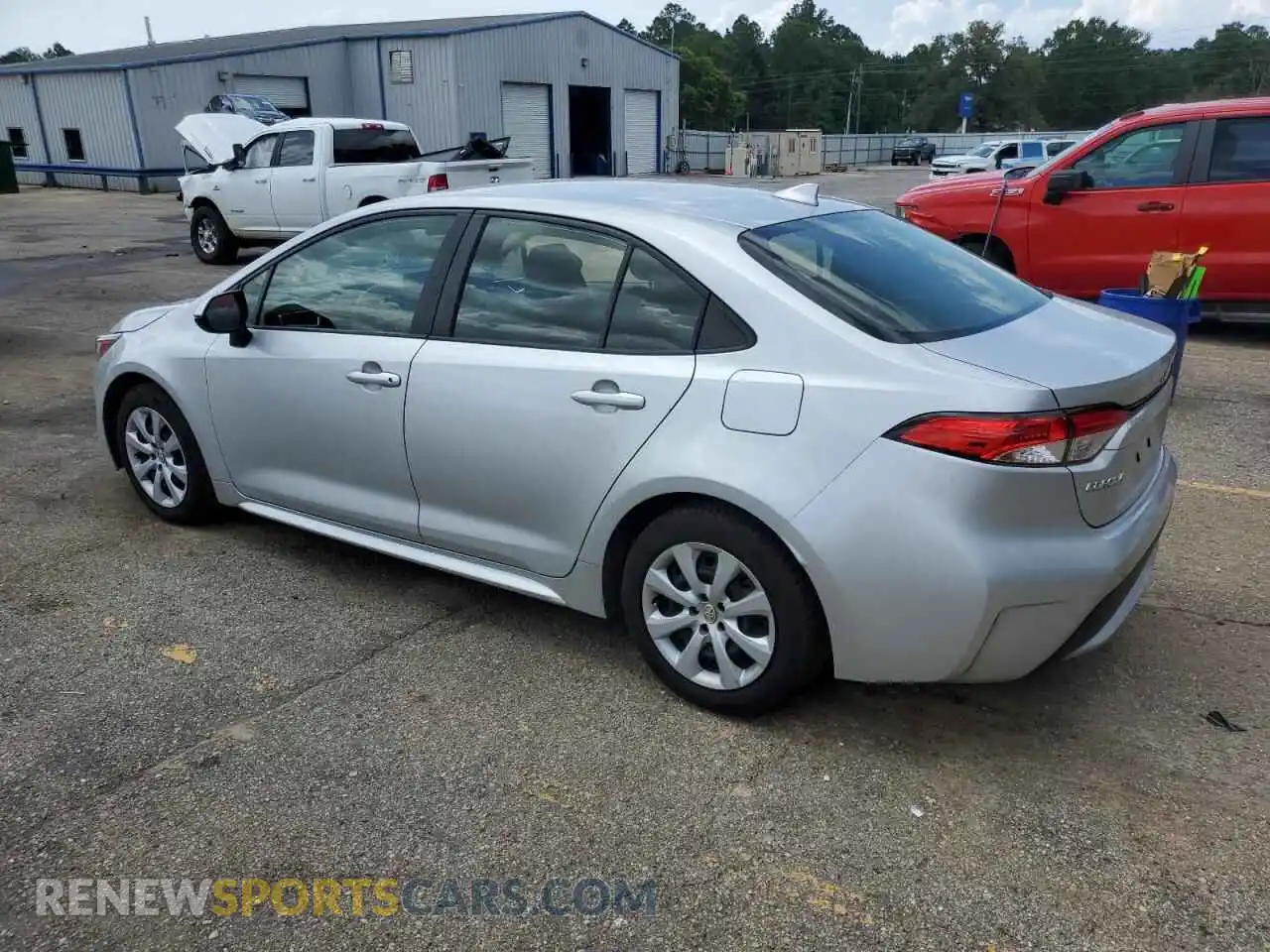 2 Photograph of a damaged car JTDEPMAE6NJ222532 TOYOTA COROLLA 2022